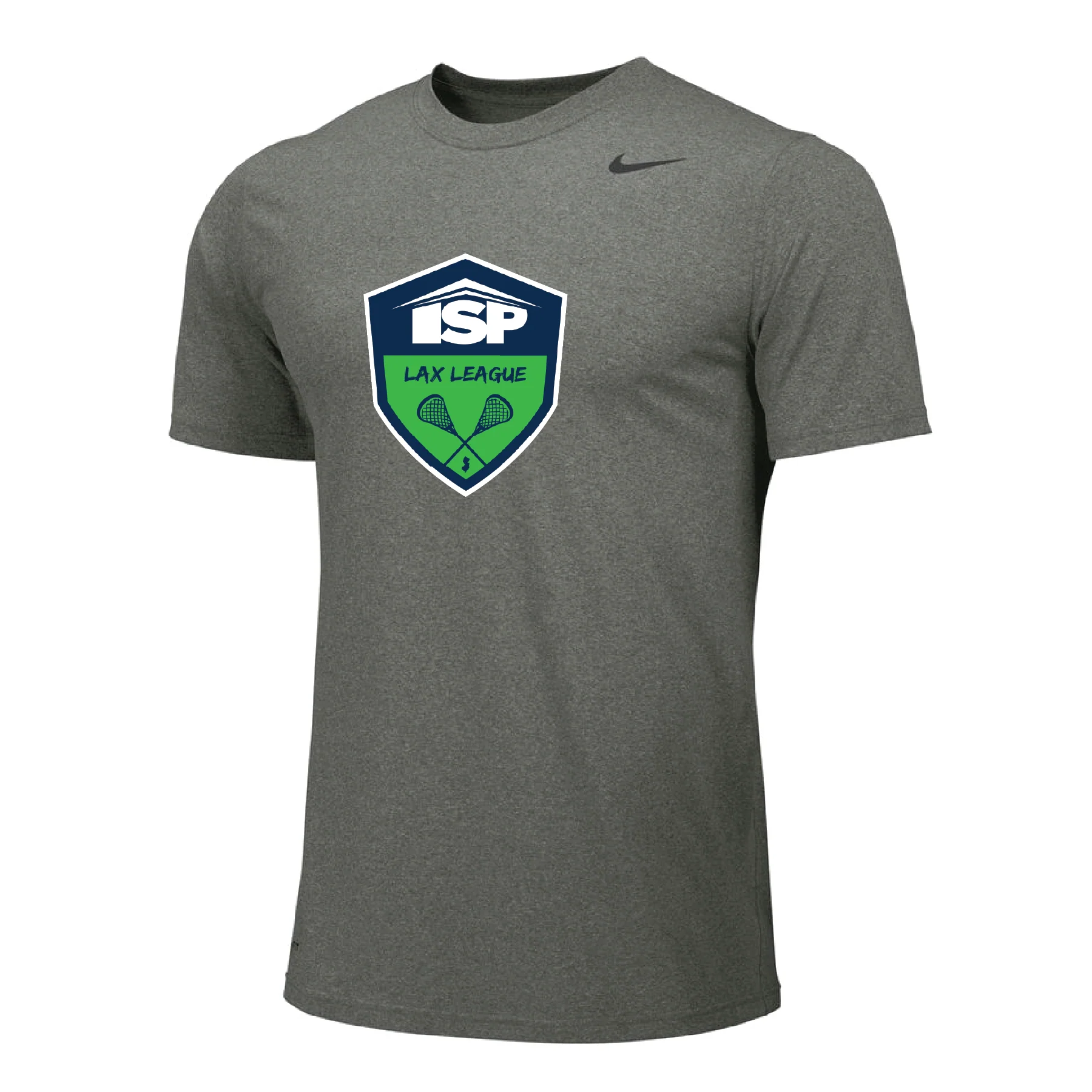 ISP LAX Nike Legend SS Shirt Grey