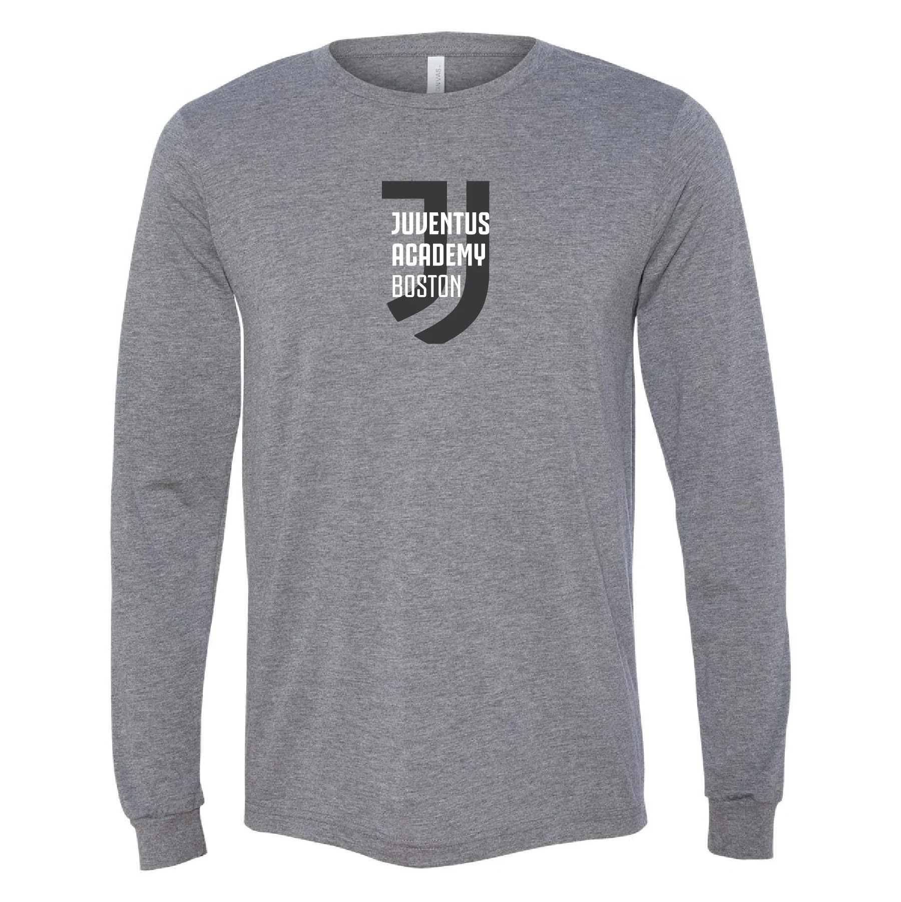 JAB Central - Supporters Long Sleeve Triblend T-Shirt in Grey - Youth/Adult