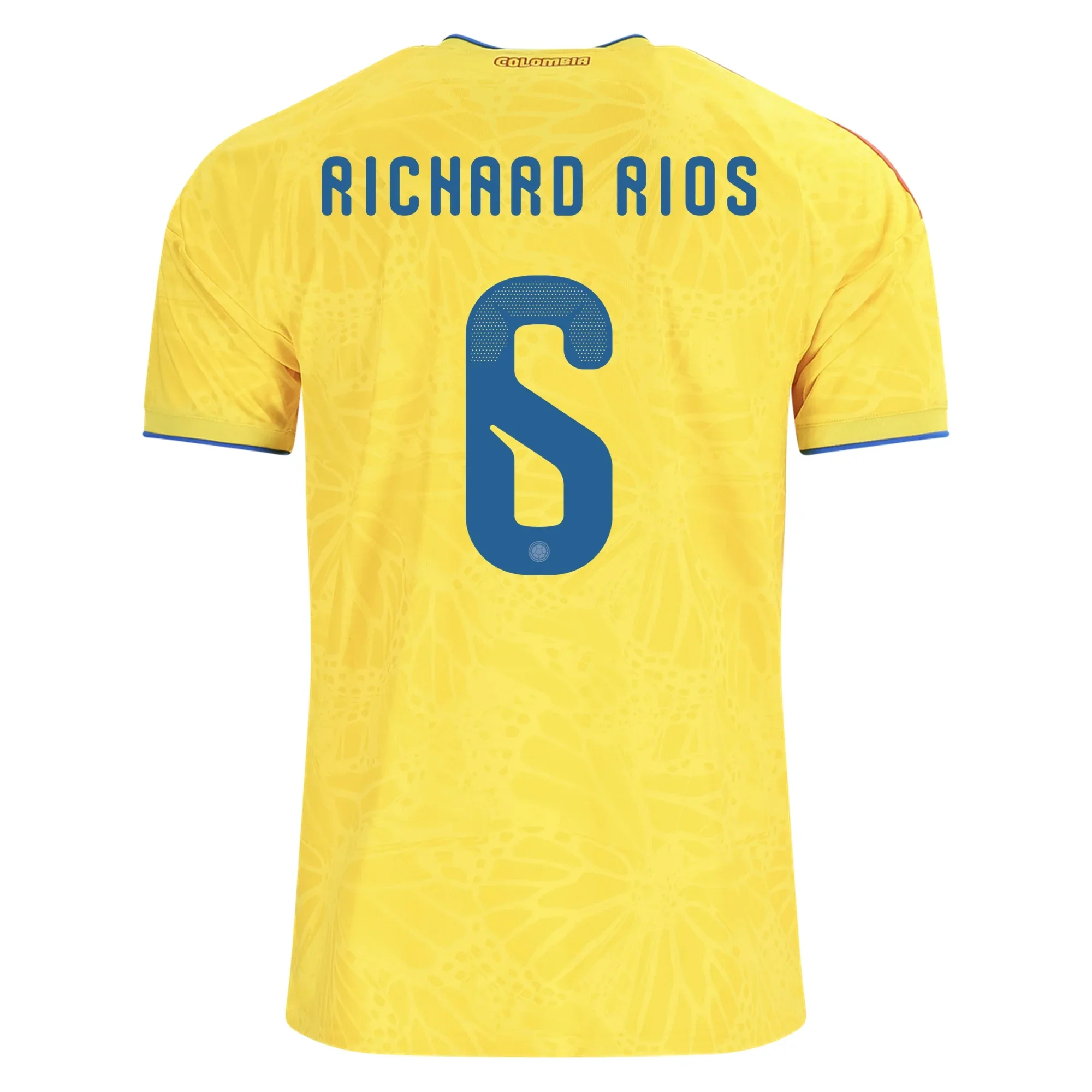 Kid's Replica adidas Richard Rios Colombia Home Jersey 2026