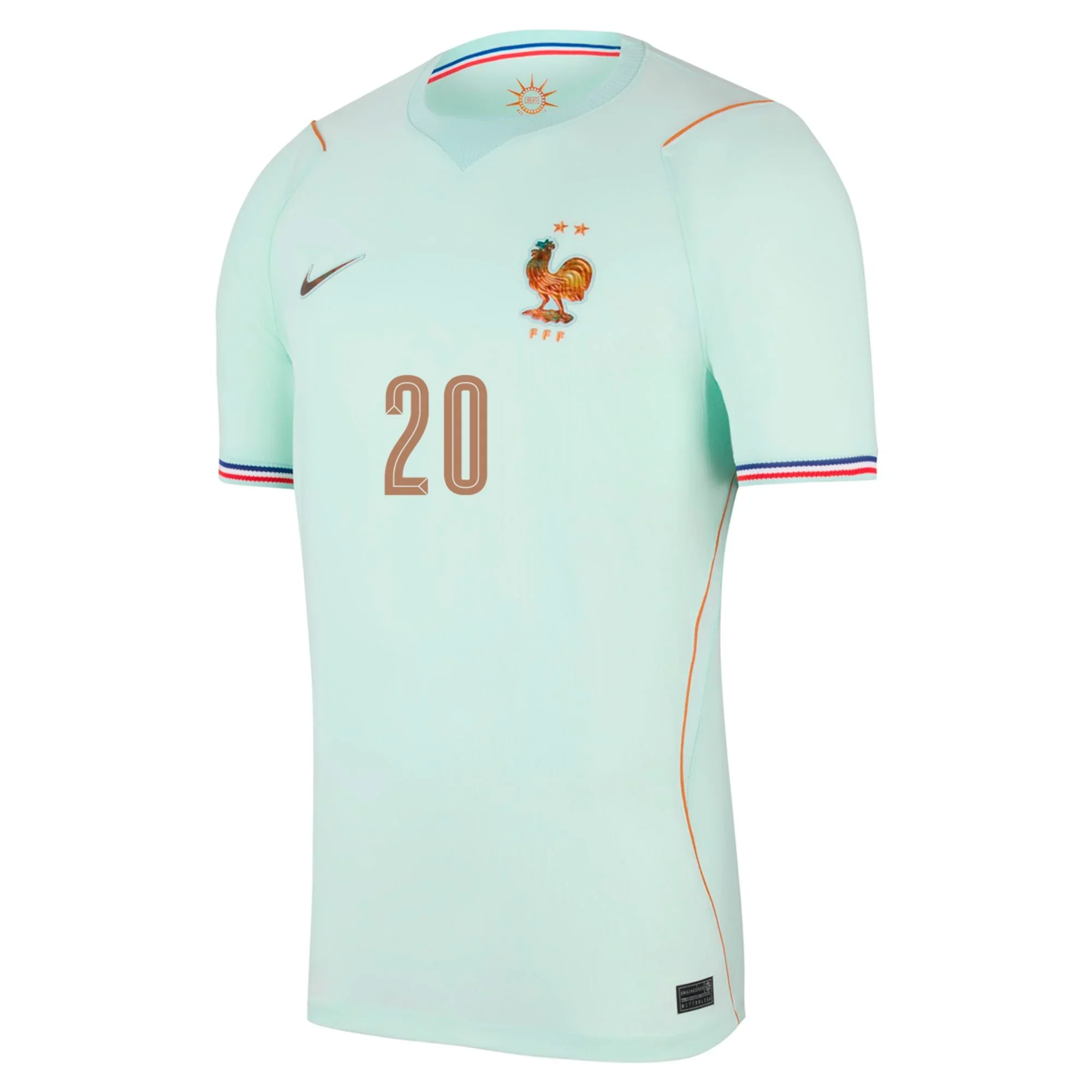 Kid's Replica Nike Doue France Away Jersey 2026 - Image 2