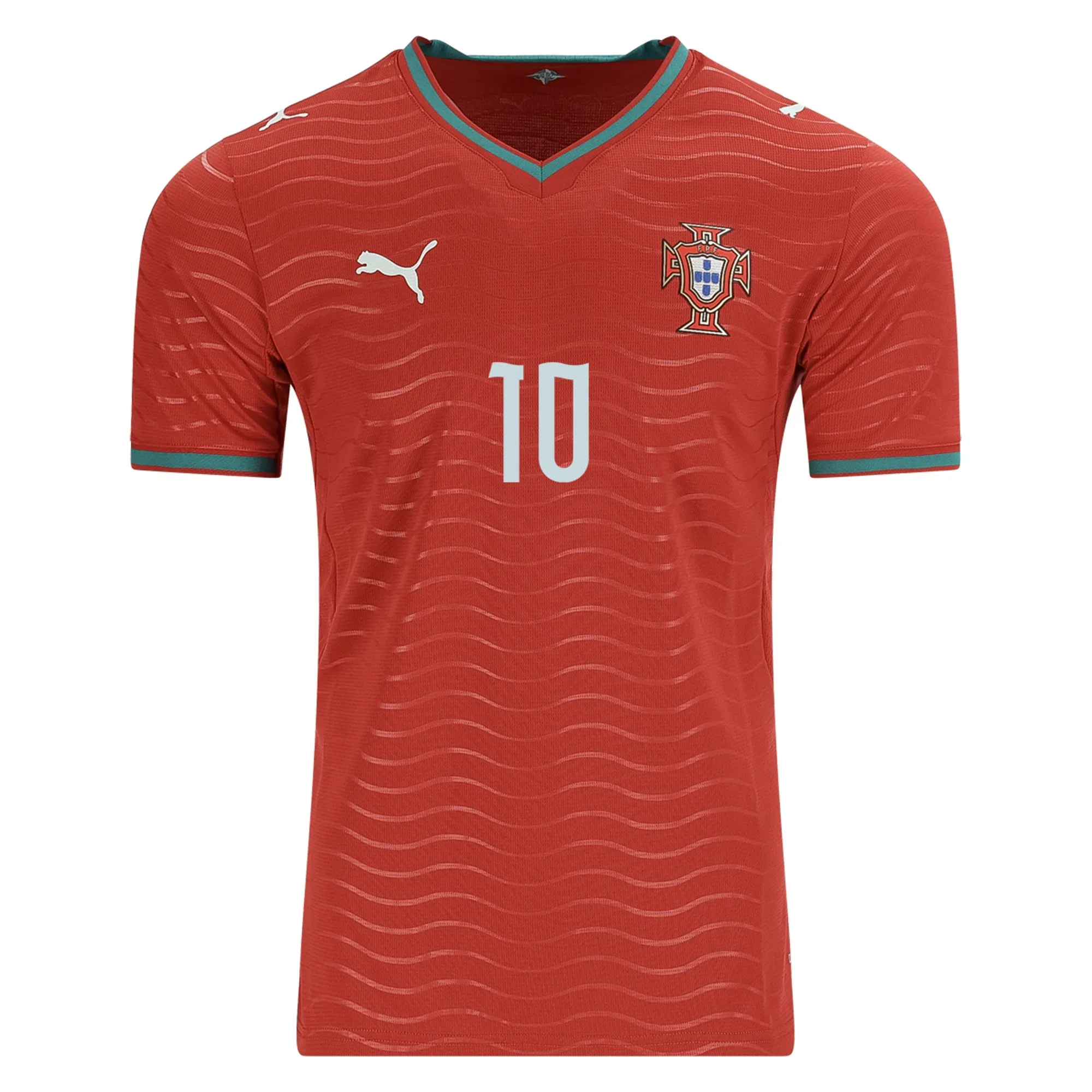 Kid's Replica Puma Bernardo Portugal Home Jersey 2026 - Image 2