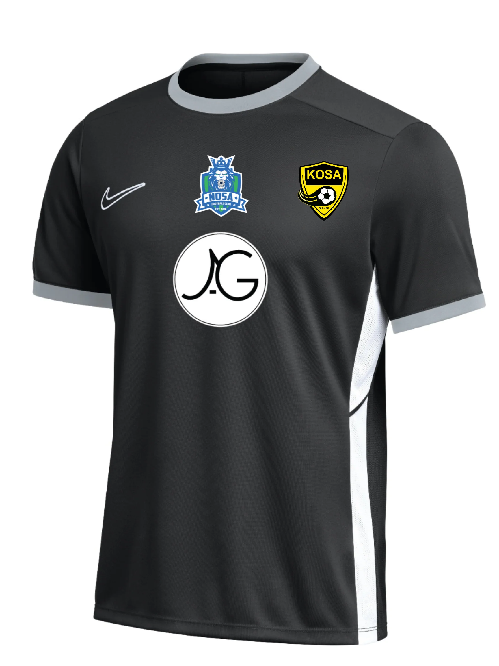 KOSA SC NOSA Nike Academy 25 Jersey Black