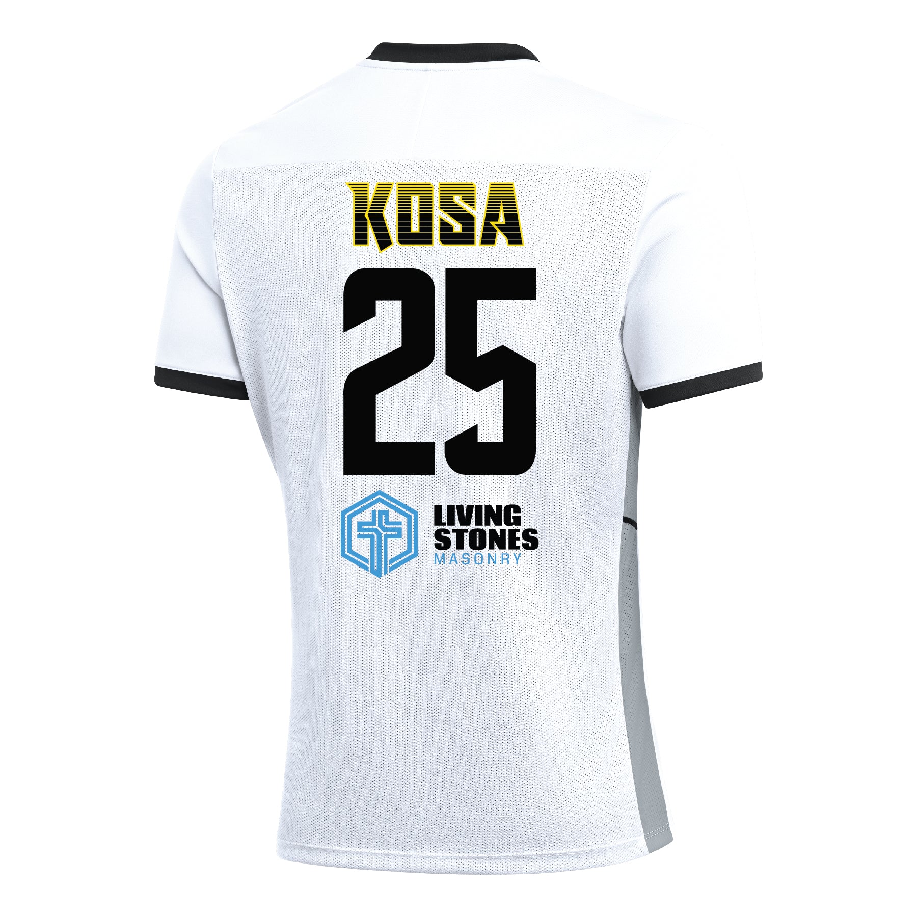 KOSA SC Pennsylvania Nike Academy 25 Jersey White - Image 2