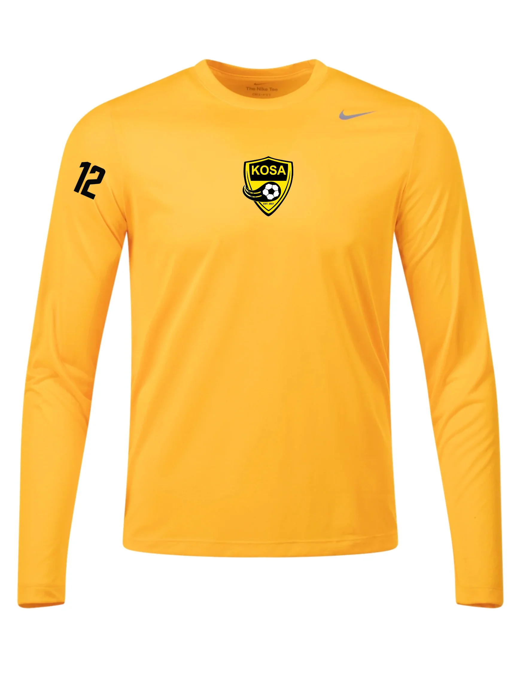 KOSA SC Nike Legend LS Shirt Gold