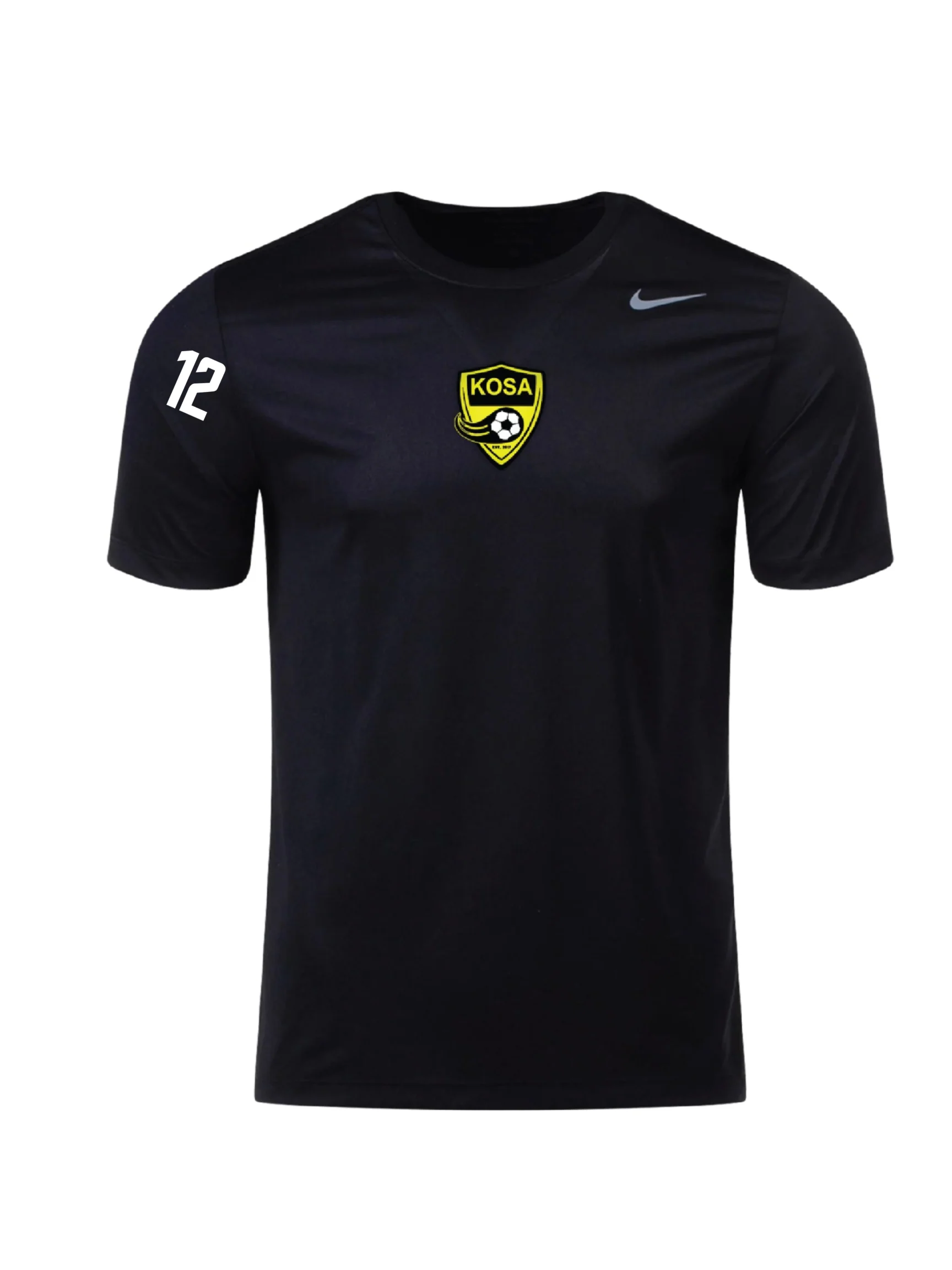 KOSA SC FAN Nike Legend SS Badge Shirt Black