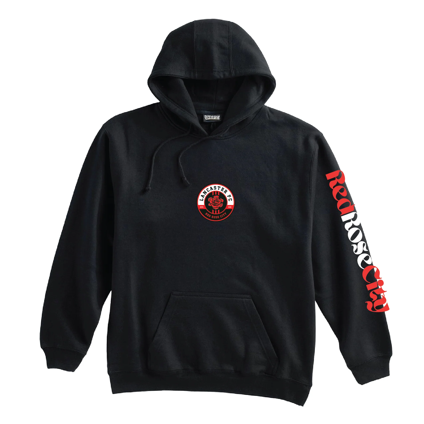 Lancaster FC (Patch) Pennant Super 10 Hoodie Black