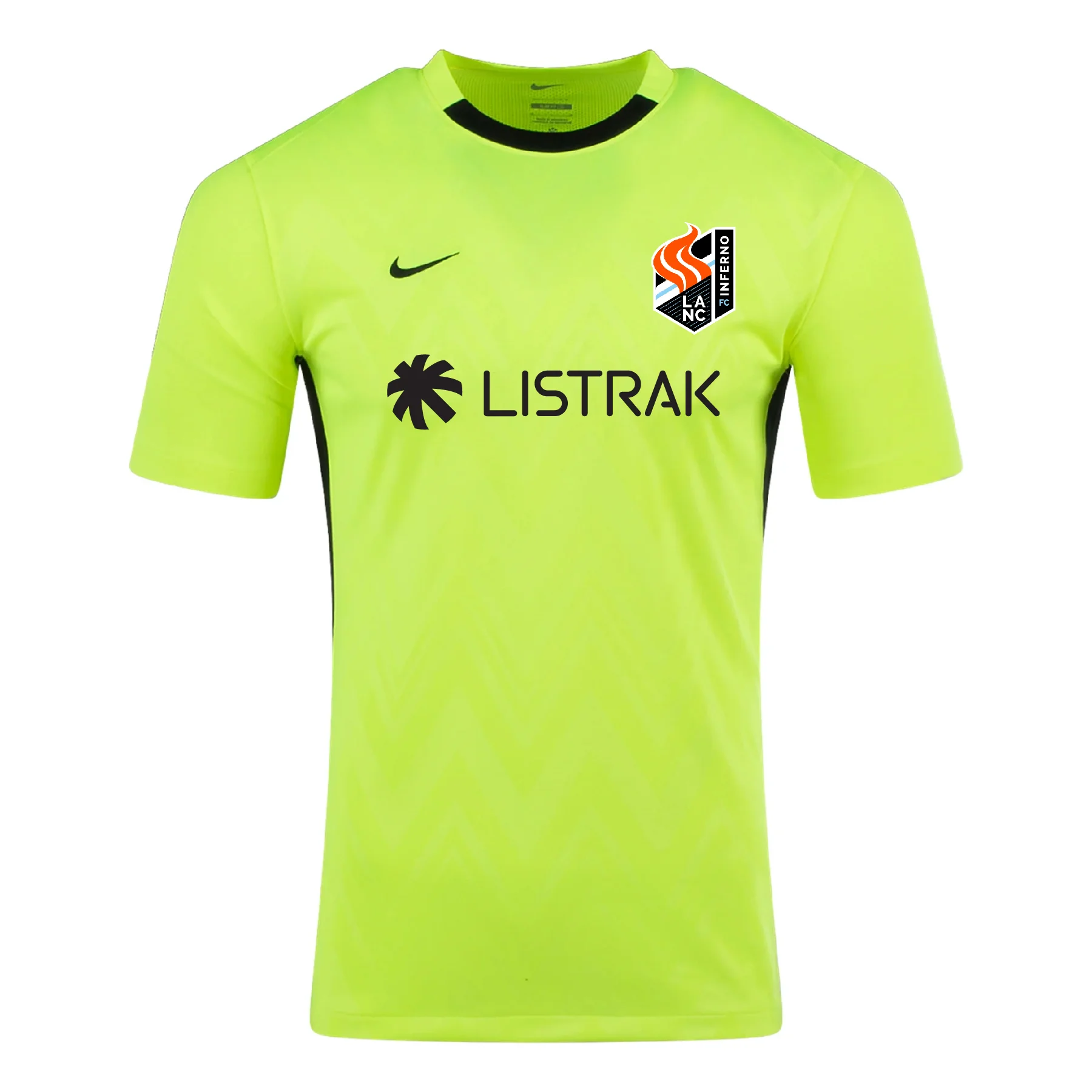 Lancaster Inferno FC Nike Challenge V Goalkeeper Match Jersey Volt