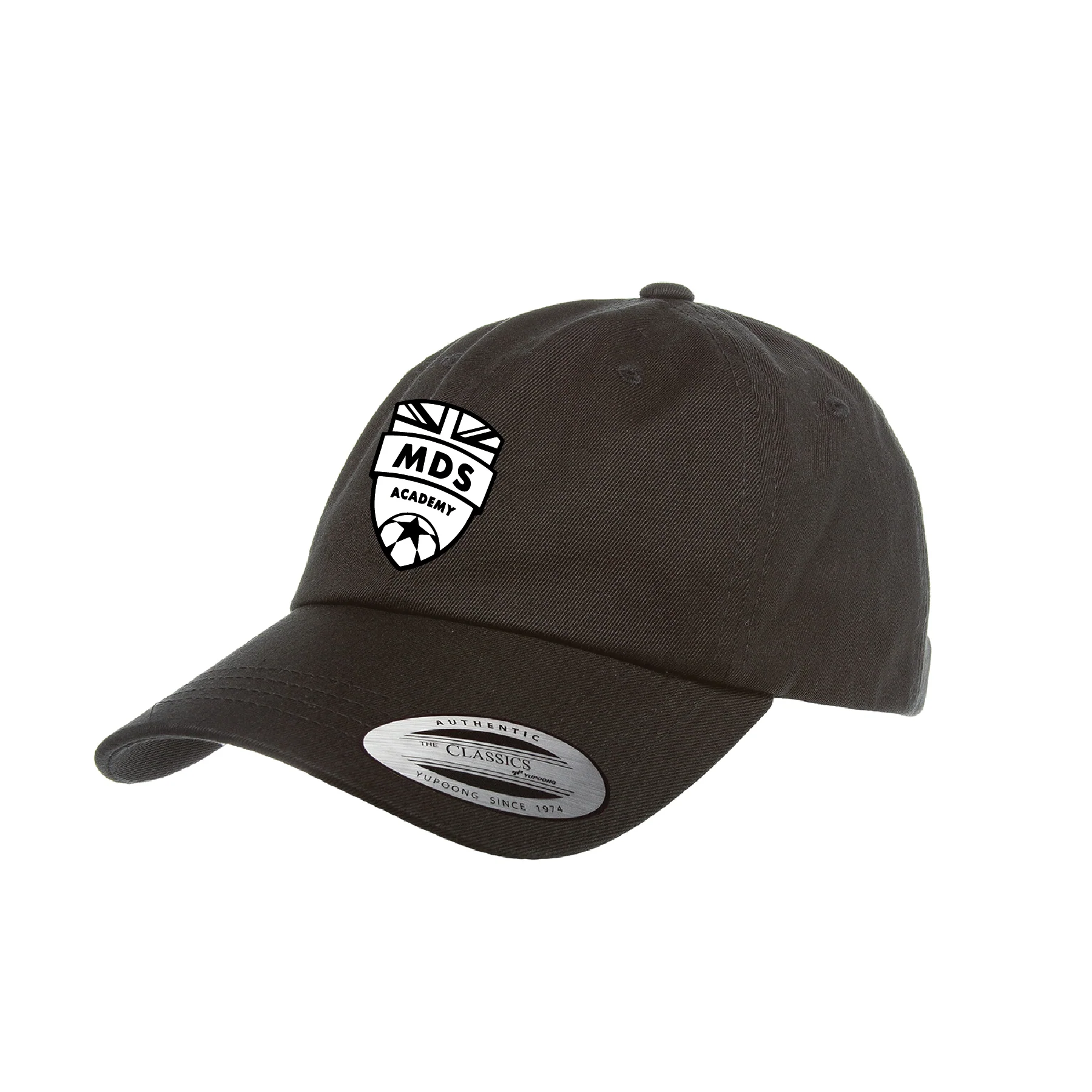 MDS Academy Yupoong Cotton Twill Dad Hat Black