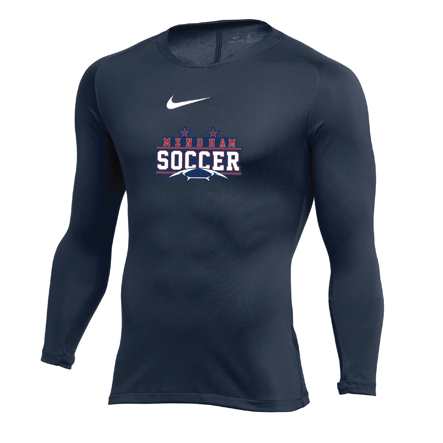 Mendham HS Nike Park LS First Layer Compression Navy