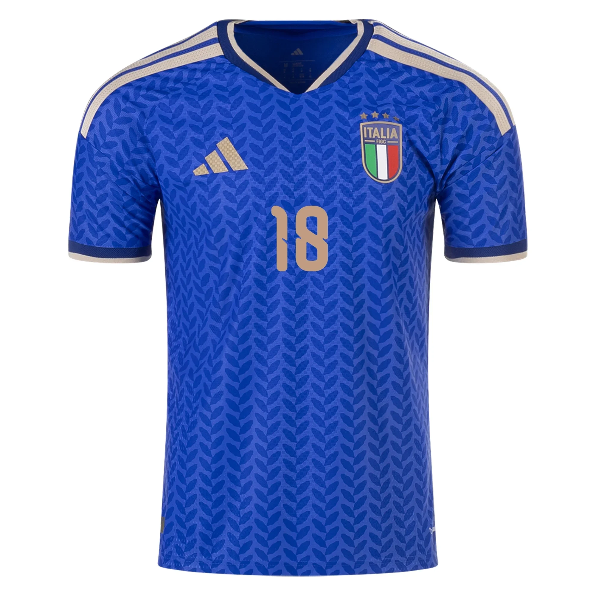 Men's Authentic adidas Barella Italy Home Jersey 2026 - Image 2
