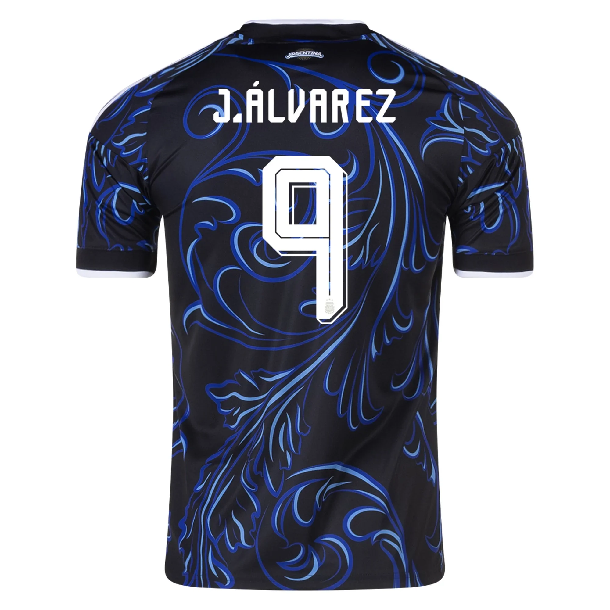 Men's Authentic adidas J. Alvarez Argentina Away Jersey 2026