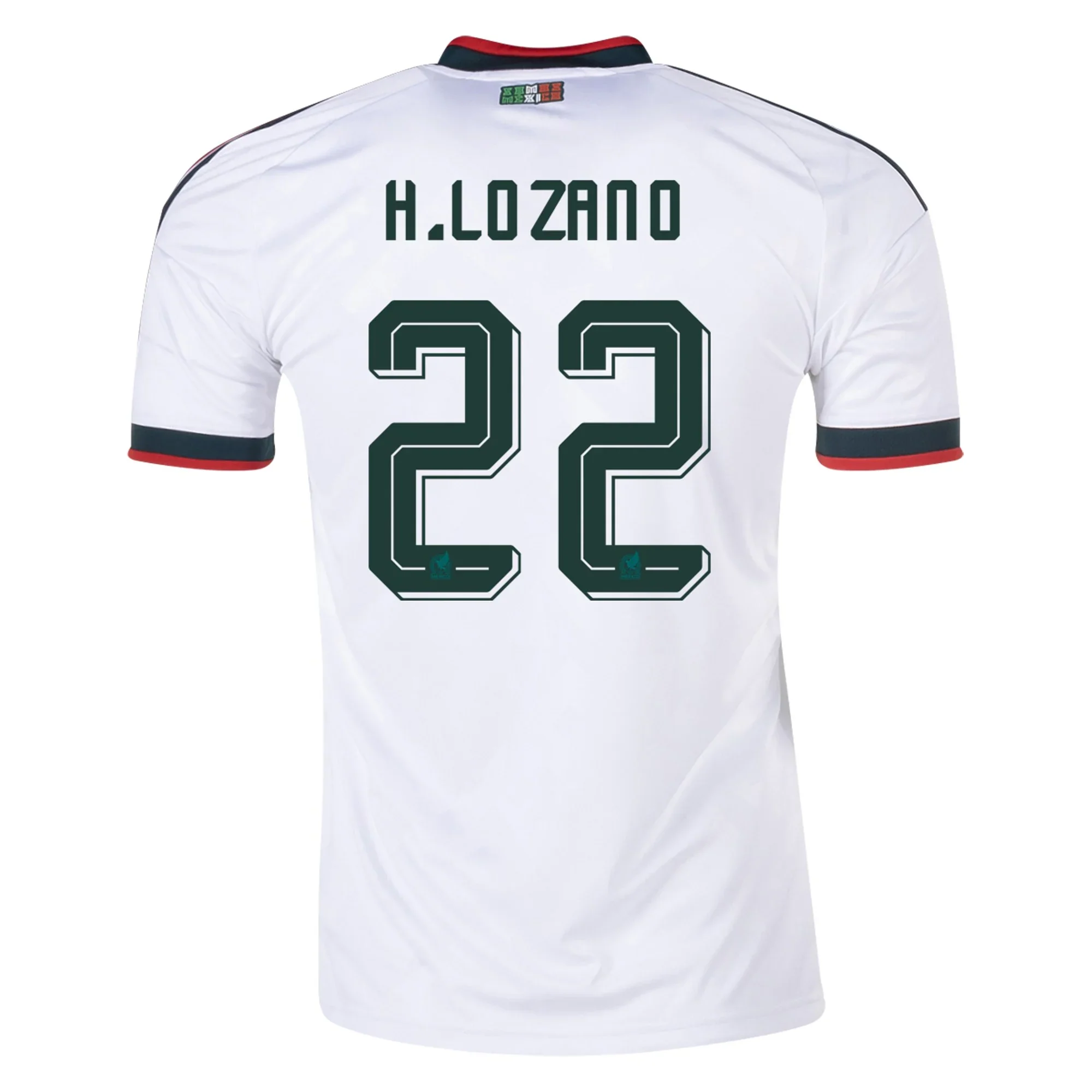 Men's Authentic adidas Lozano Mexico Away Jersey 2026