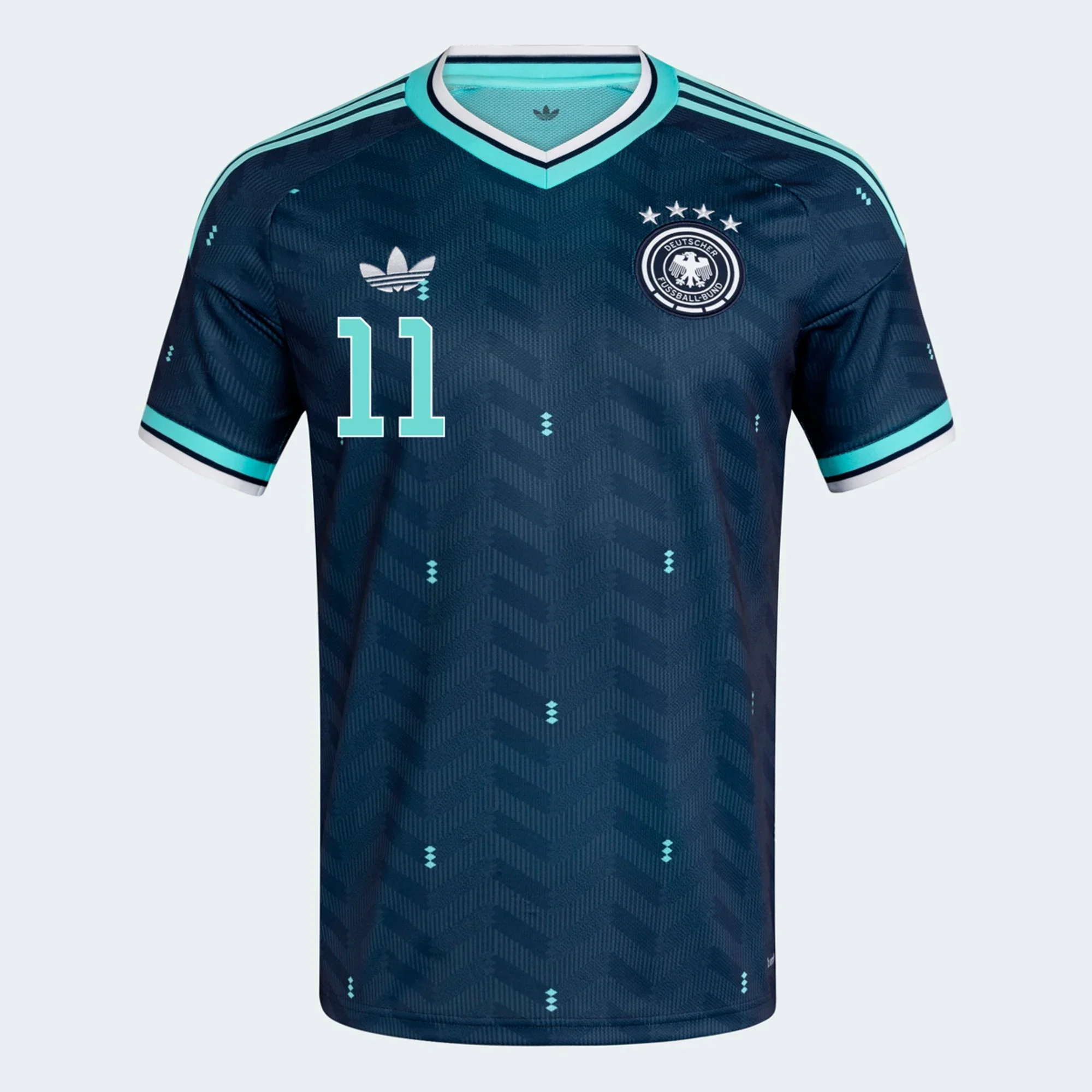 Men's Authentic adidas Woltemade Germany Away Jersey 2026 - Image 2