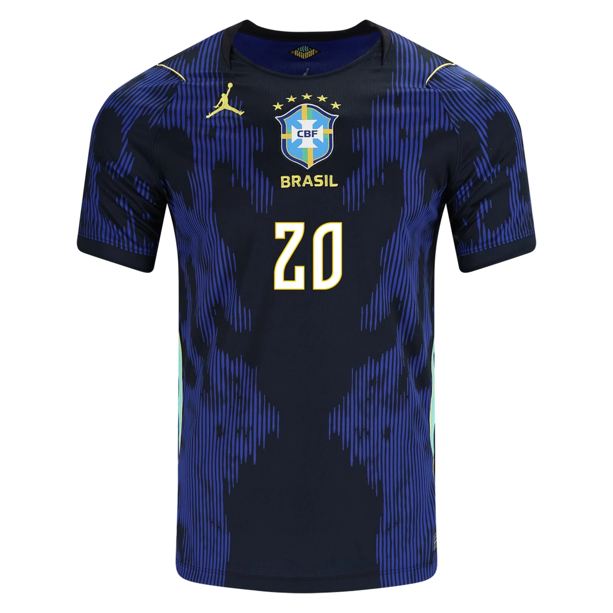 Men's Authentic Nike Estevao Brazil Away Jersey 2026 - Image 2