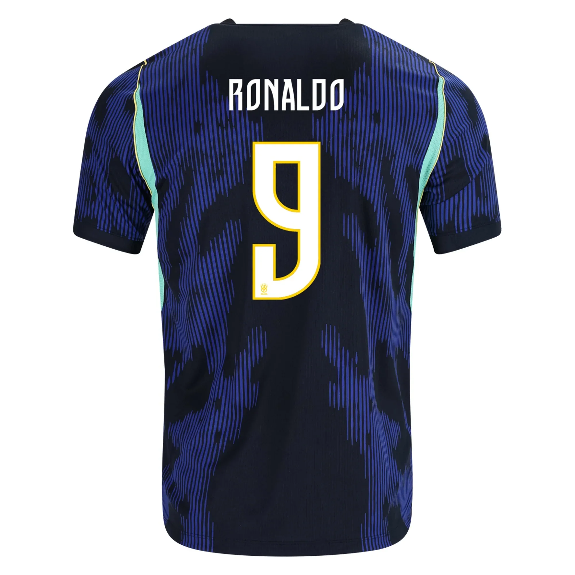 Men's Authentic Nike Ronaldo Brazil Away Jersey 2026
