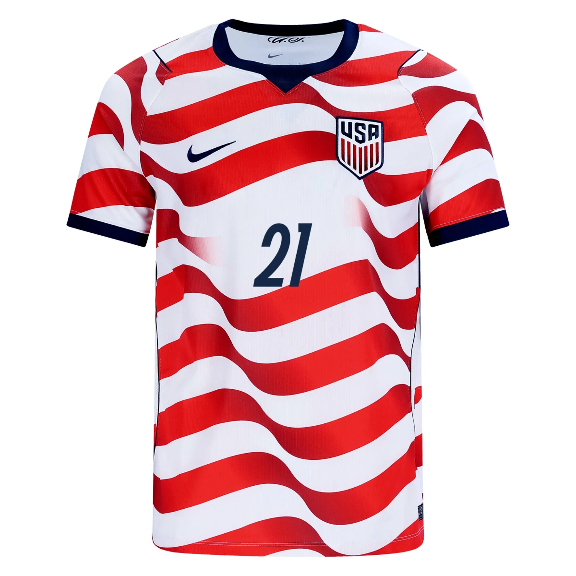 Men's Authentic Nike Weah USMNT Home Jersey 2026 - Image 2