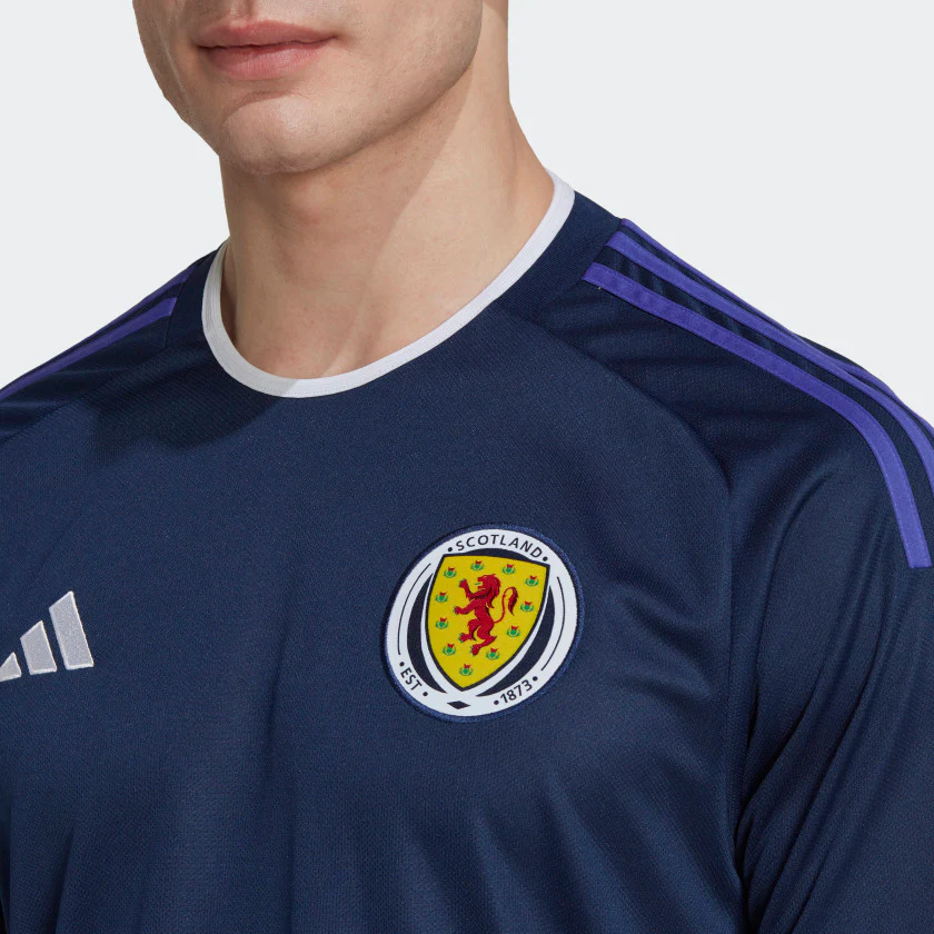 Men's Replica adidas Scotland Home Jersey 2022 - Image 3