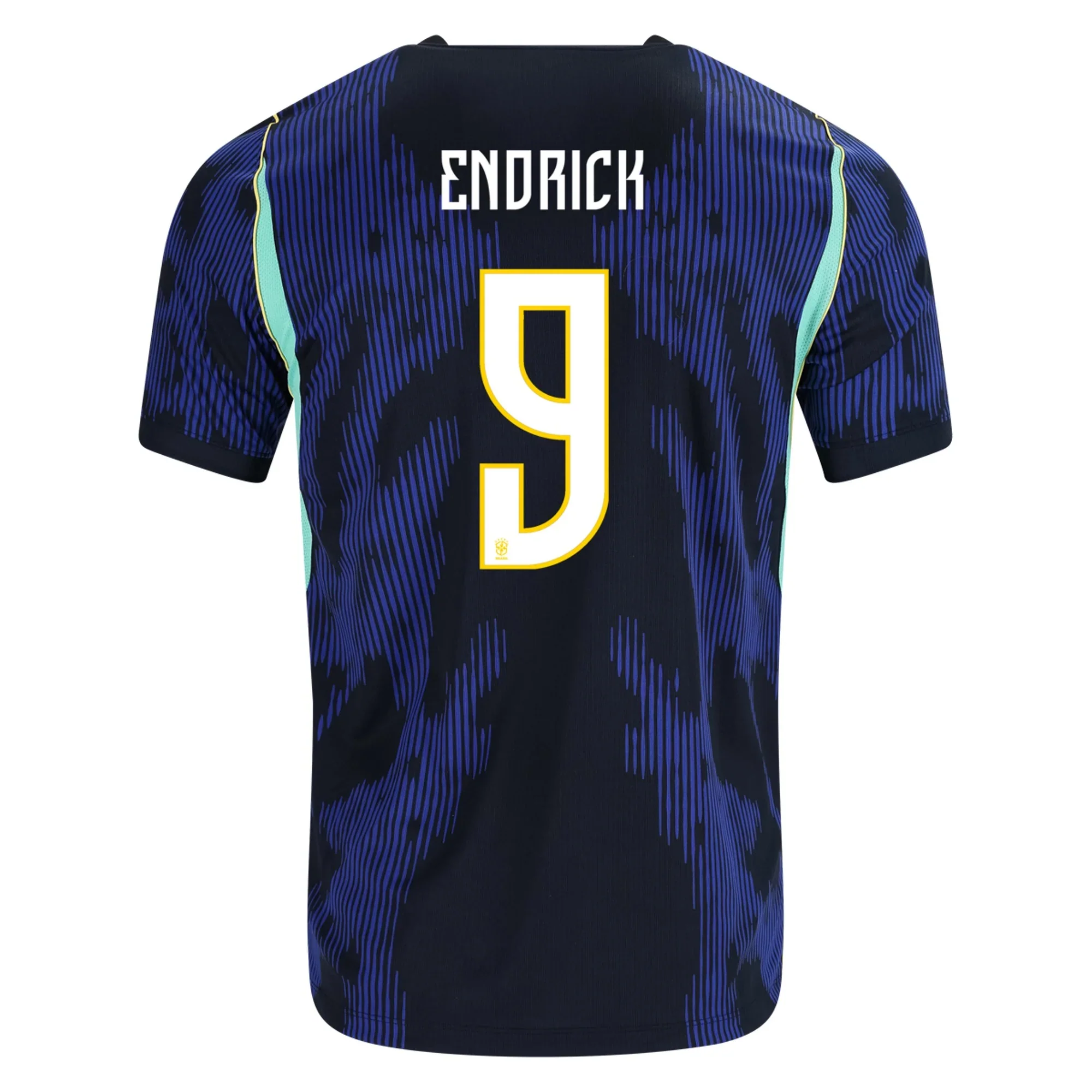 Men's Replica Nike Endrick Brazil Away Jersey 2026