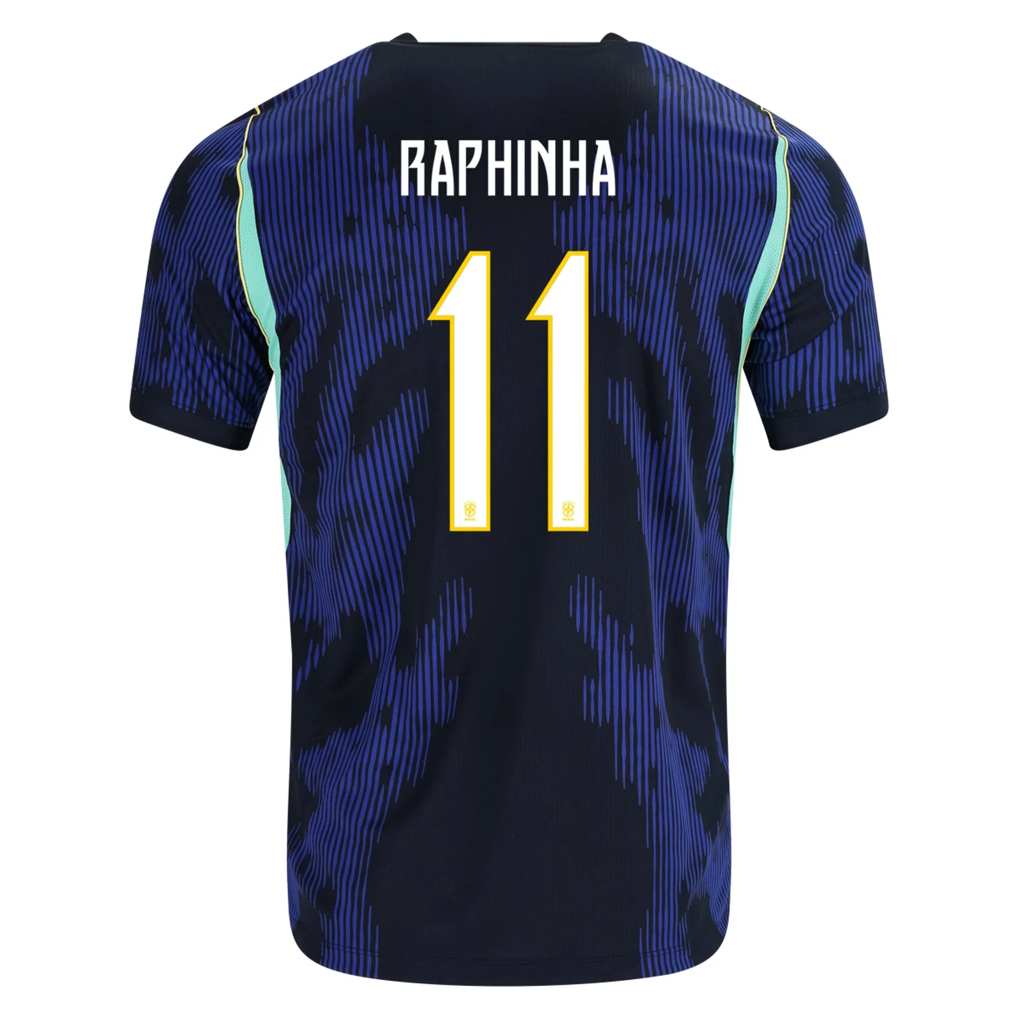Men's Replica Nike Raphinha Brazil Away Jersey 2026