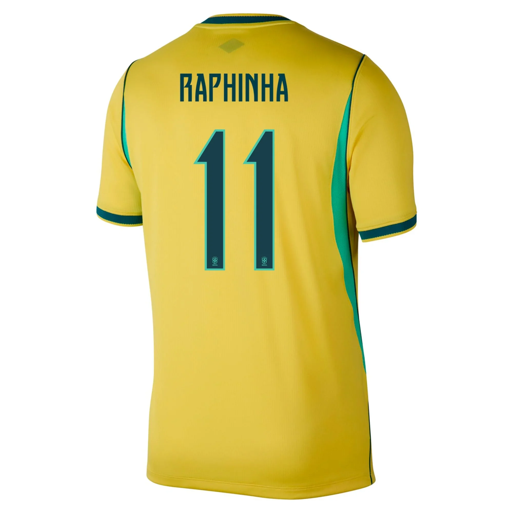 Men's Replica Nike Raphinha Brazil Home Jersey 2026