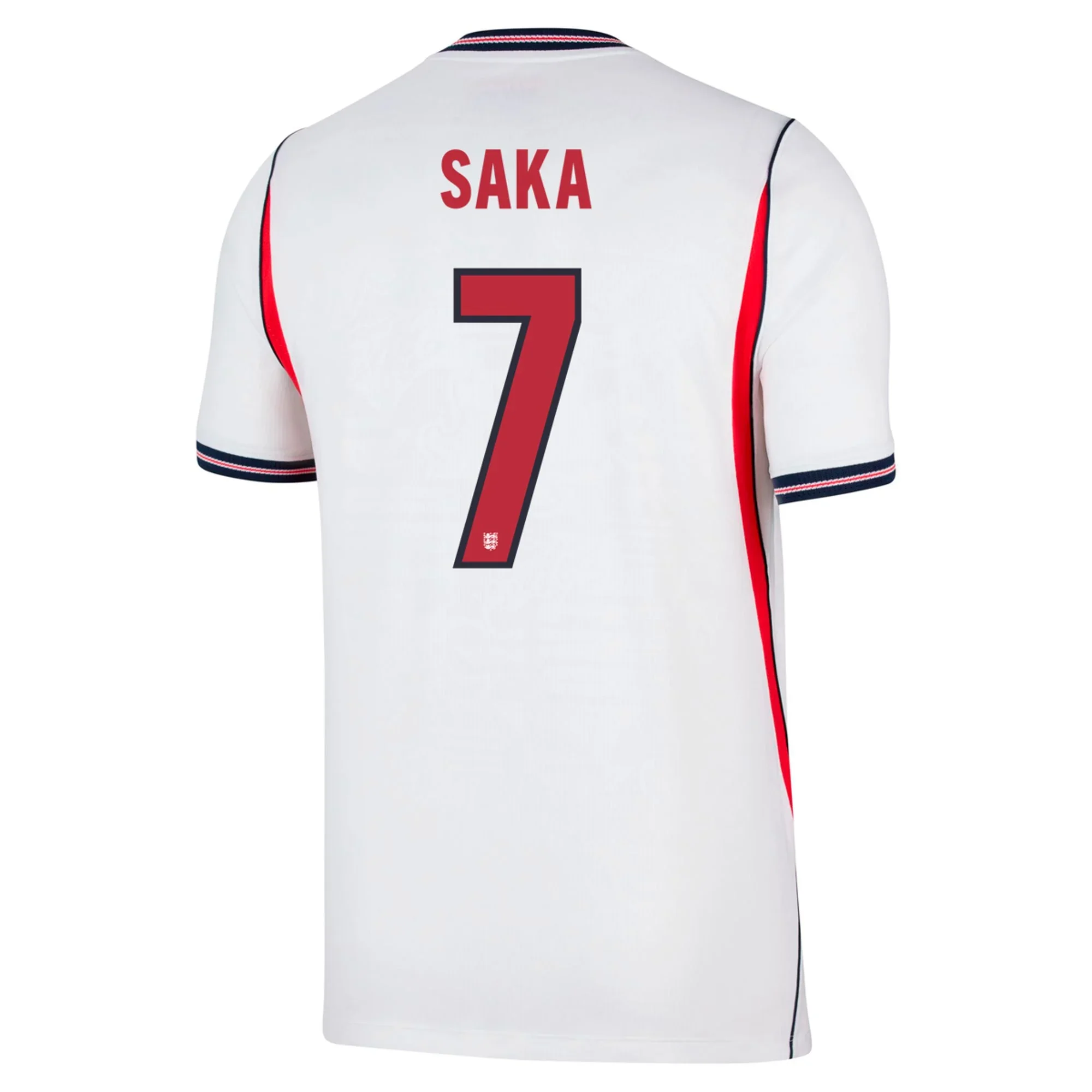 Men's Replica Nike Saka England Home Jersey 2026