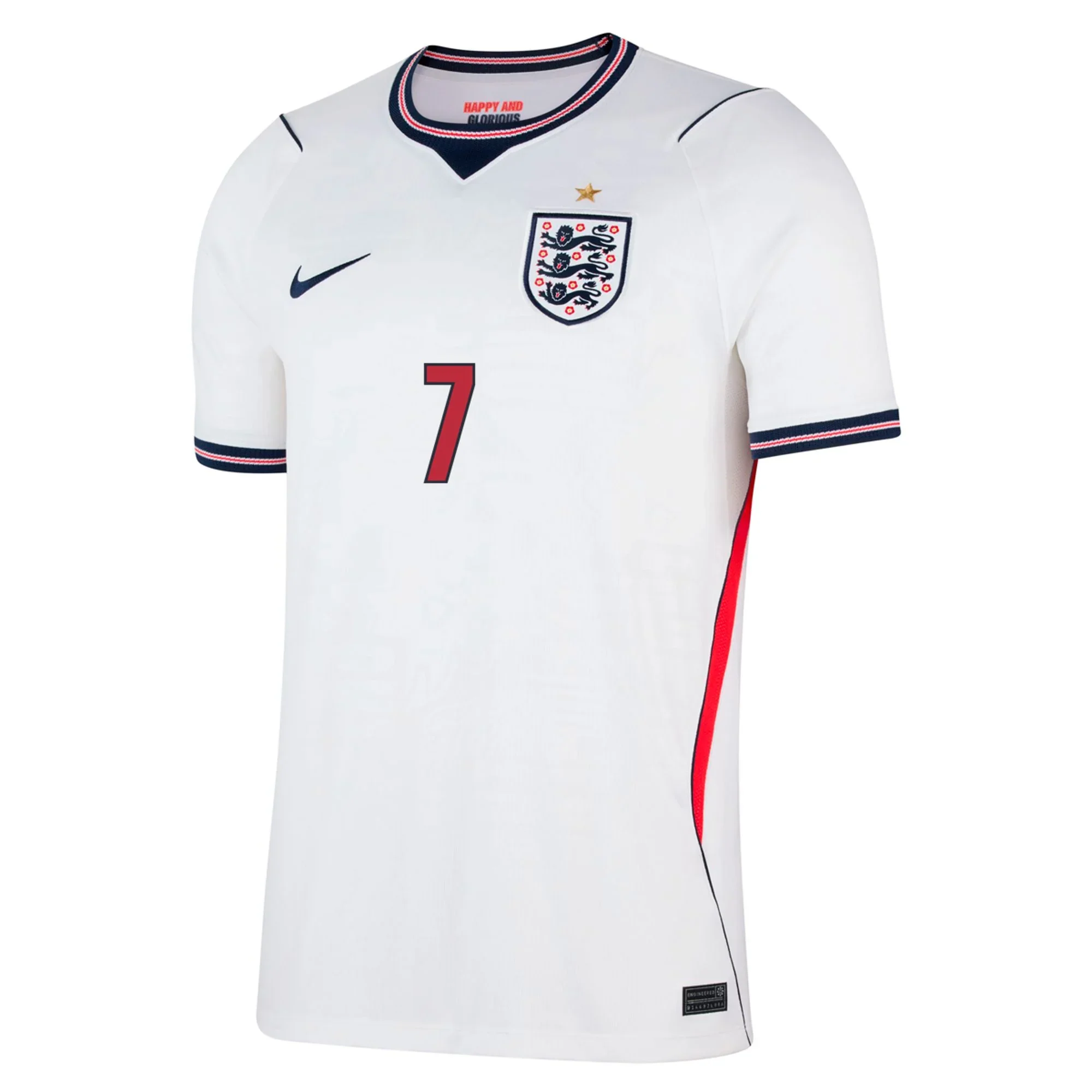 Men's Replica Nike Saka England Home Jersey 2026 - Image 2