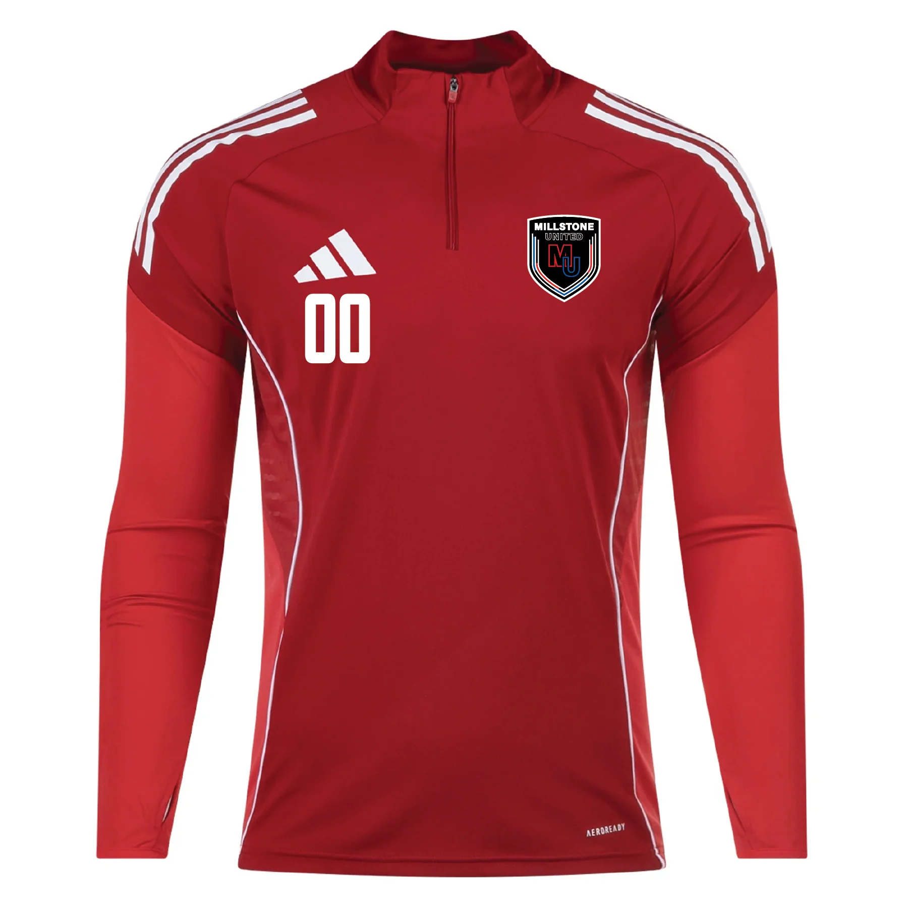Millstone United adidas Tiro 24 Comp Training Top Red - Image 3
