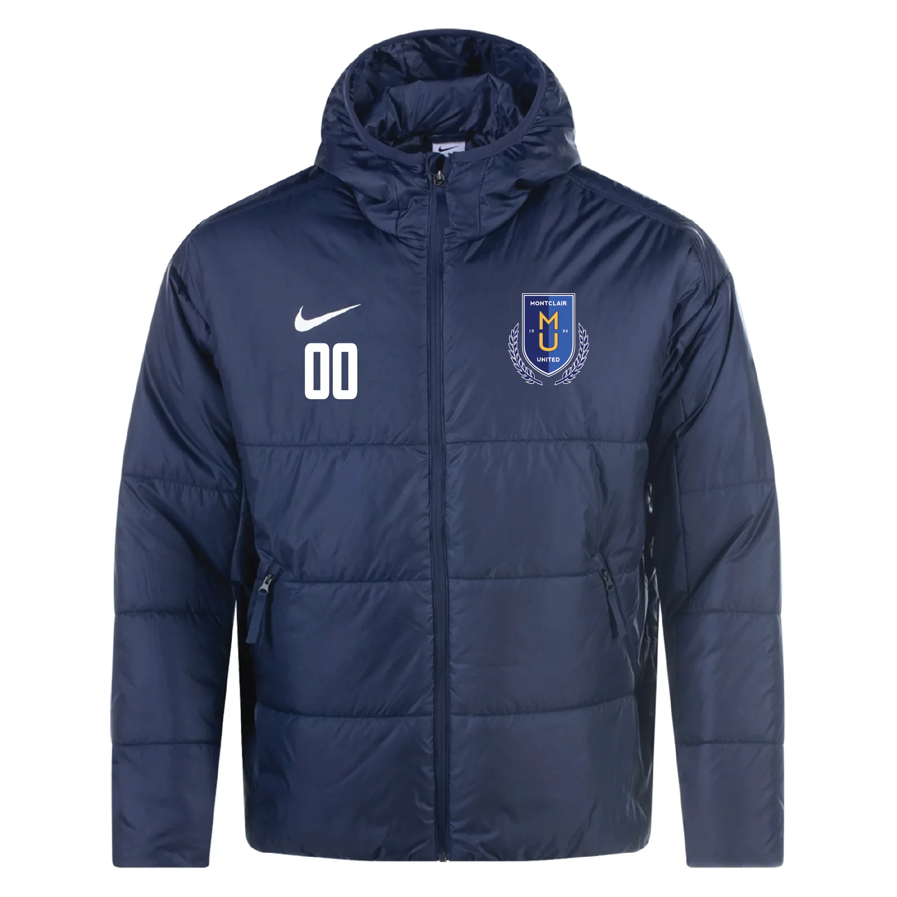 Montclair United Nike Academy Pro 24 Fall Jacket Navy