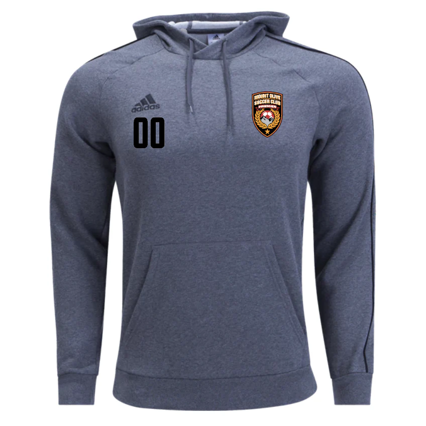 Mount Olive Premier adidas Core 18 Hoodie Grey