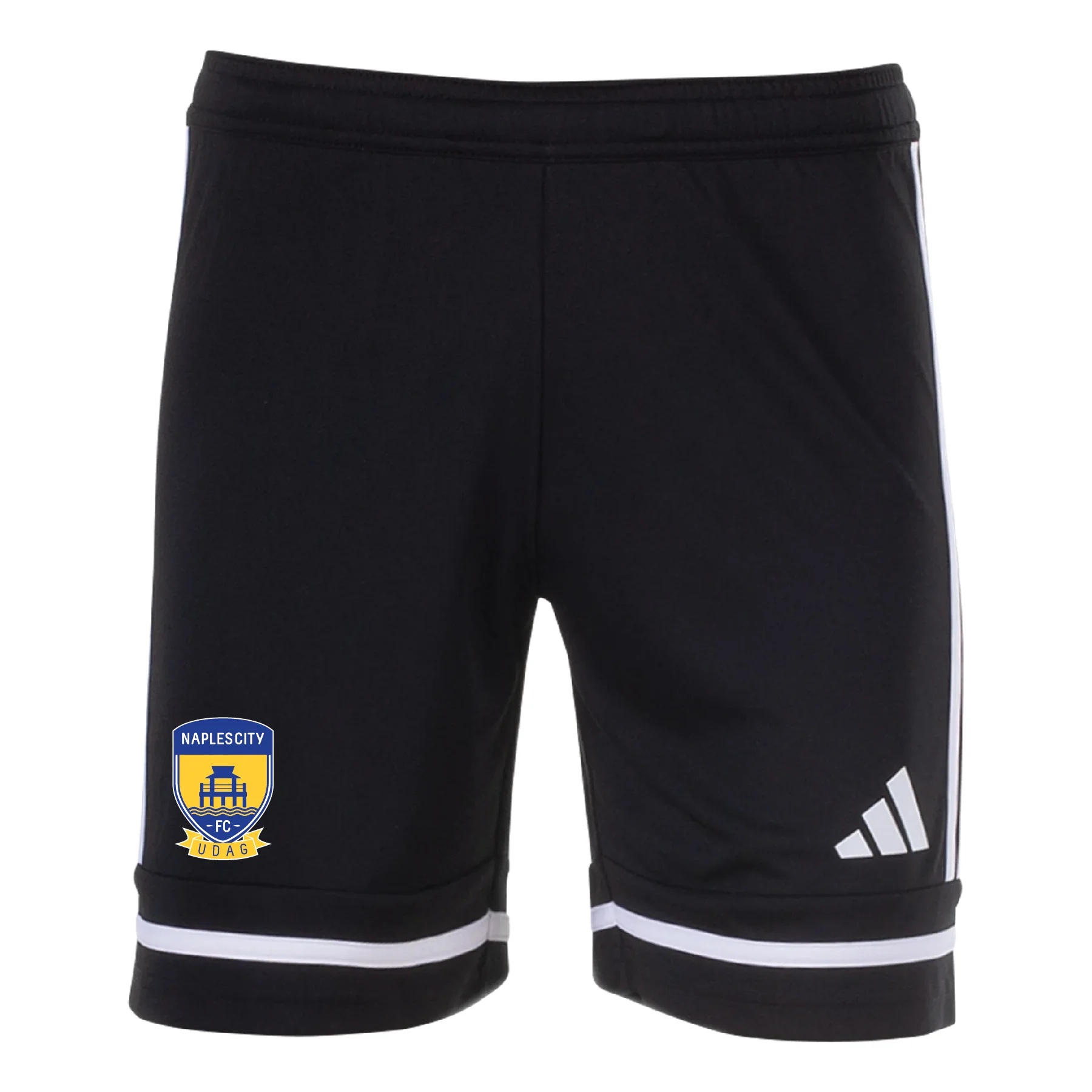 Naples City UDAG Pre- Competitive Boys adidas Squadra 25 Short Black