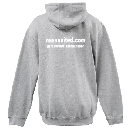 NASA United Pennant Super 10 Hoodie Grey - Image 2