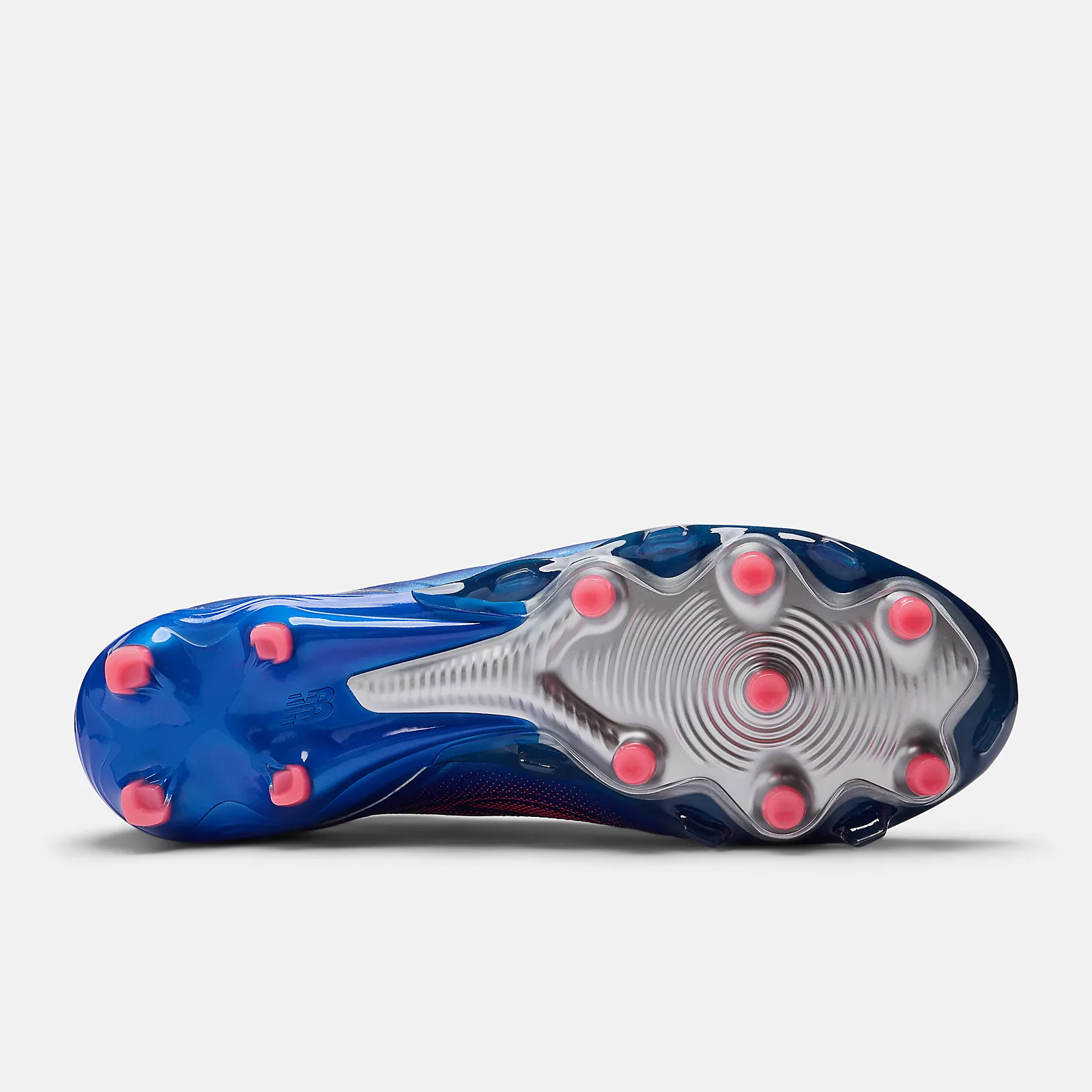 New Balance Tekela Elite Low Laced FG Firm Ground Soccer Cleats V5- Blue Gemstone/Energy Red/Silver - Image 5