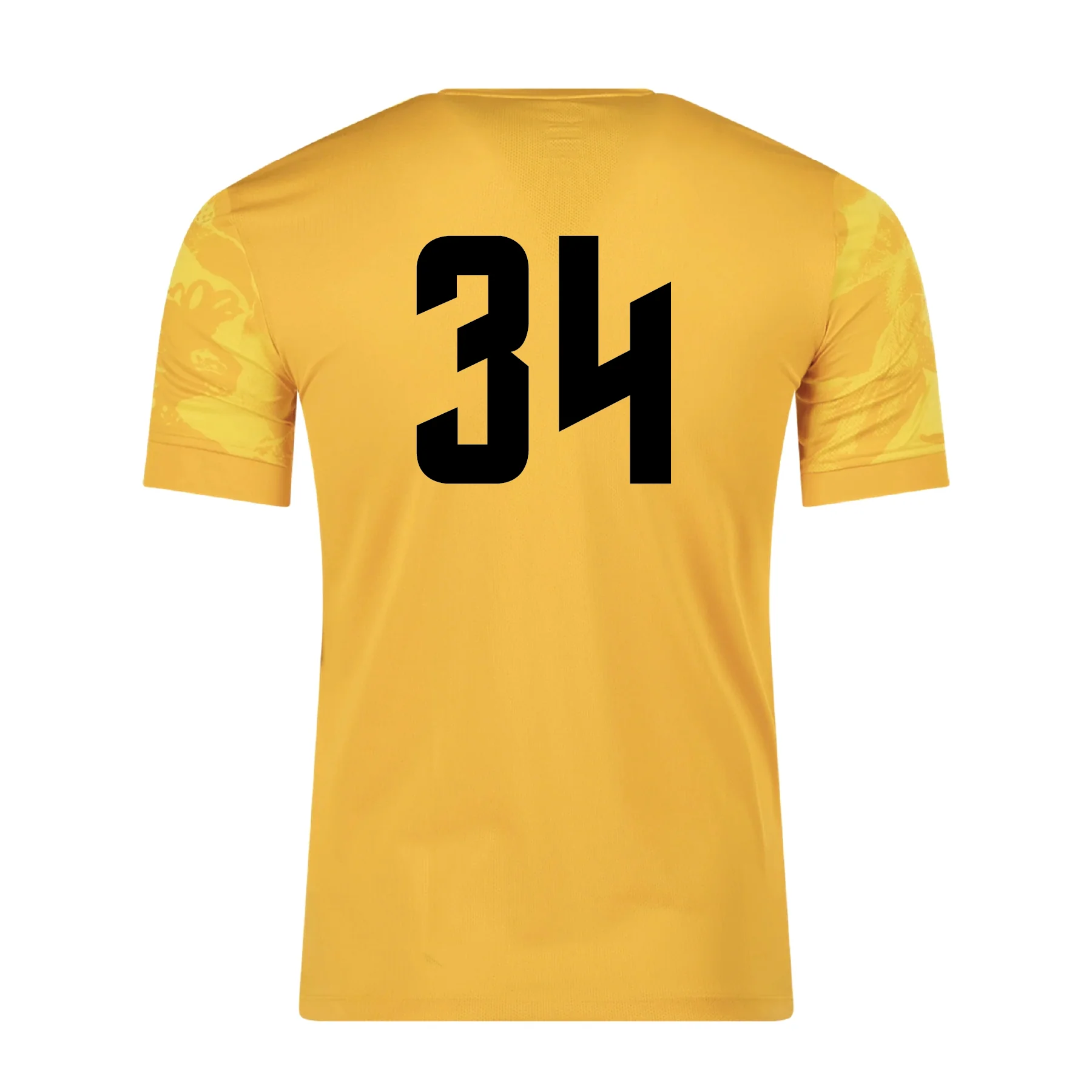Next Level SOBO Dominators Nike Precision VII Jersey Gold - Image 2