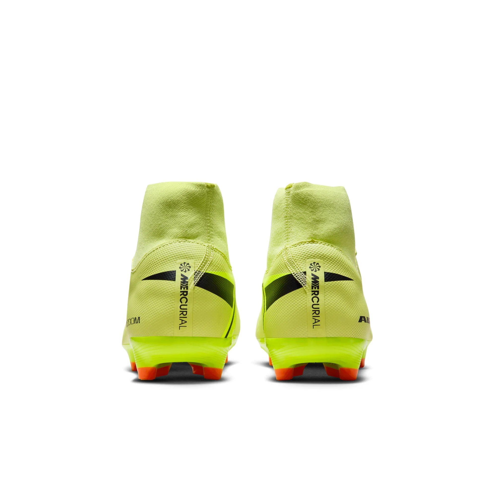 Nike Air Zoom Mercurial Superfly 10 Academy FG Firm Ground Soccer Cleats - Limelight/Volt/ Hyper Crimson - Image 5
