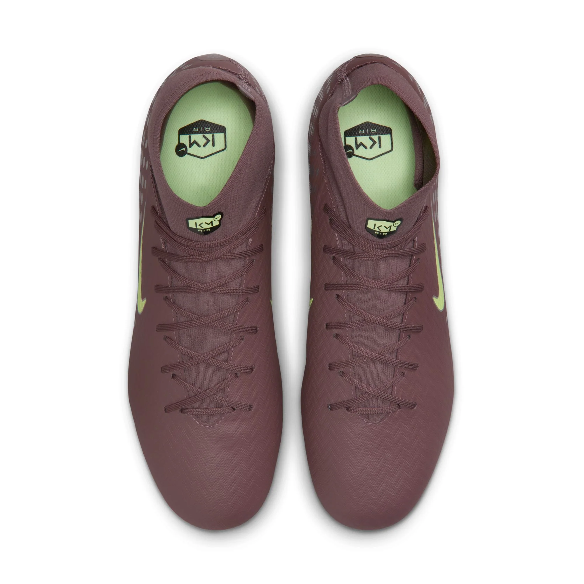 Nike Air Zoom Mercurial Superfly 10 Academy "Kylian Mbappé" FG Firm Ground Soccer Cleats -Plum Eclipse/Metallic Silver - Image 3