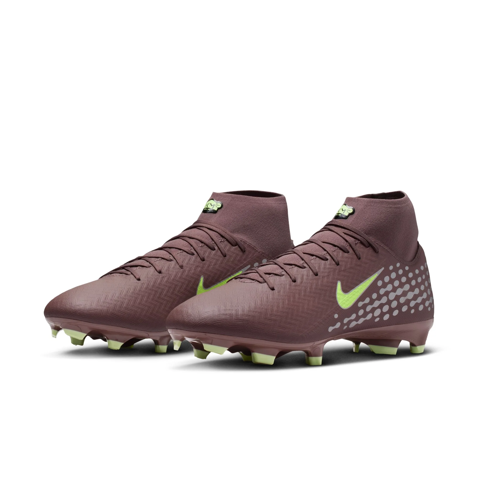 Nike Air Zoom Mercurial Superfly 10 Academy "Kylian Mbappé" FG Firm Ground Soccer Cleats -Plum Eclipse/Metallic Silver - Image 4