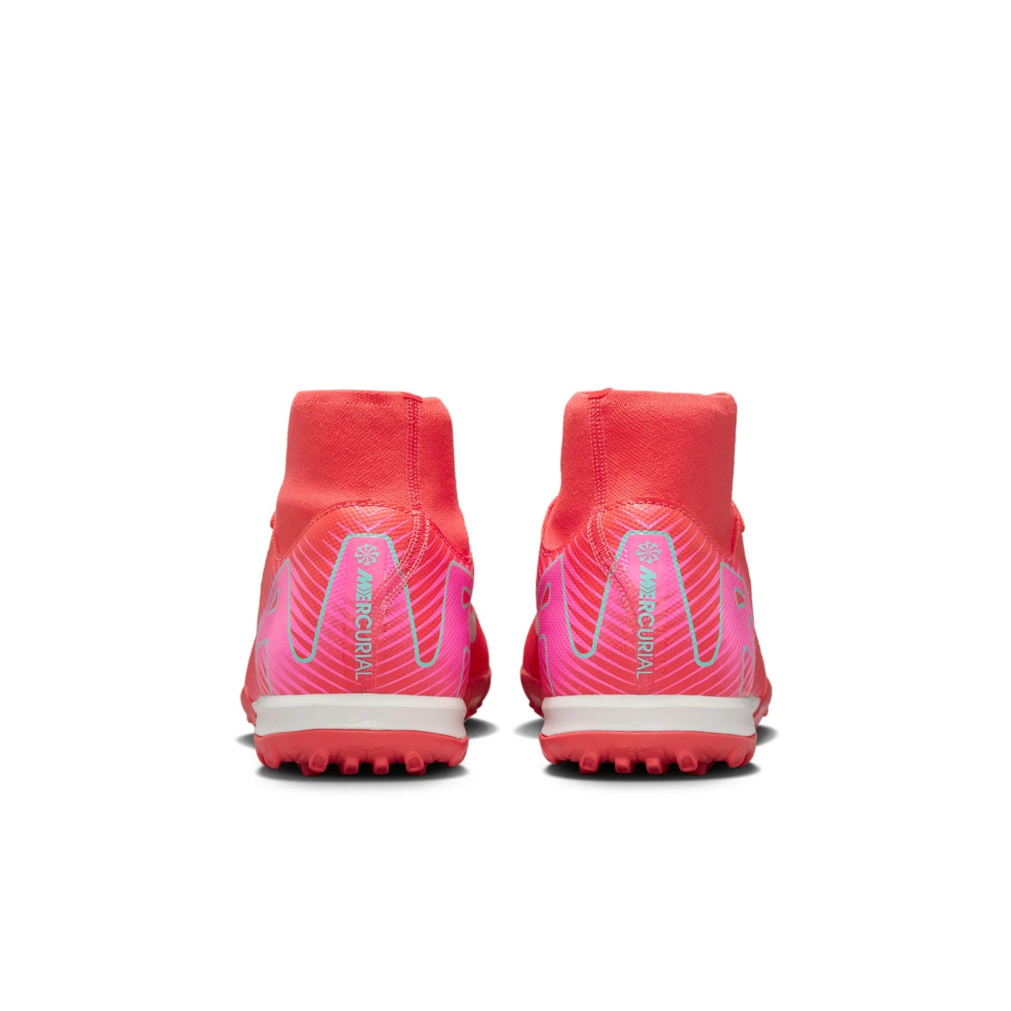 Nike Air Zoom Mercurial Superfly 10 Academy TF Turf Soccer Cleats  - Glow/Aurora Green - Image 5