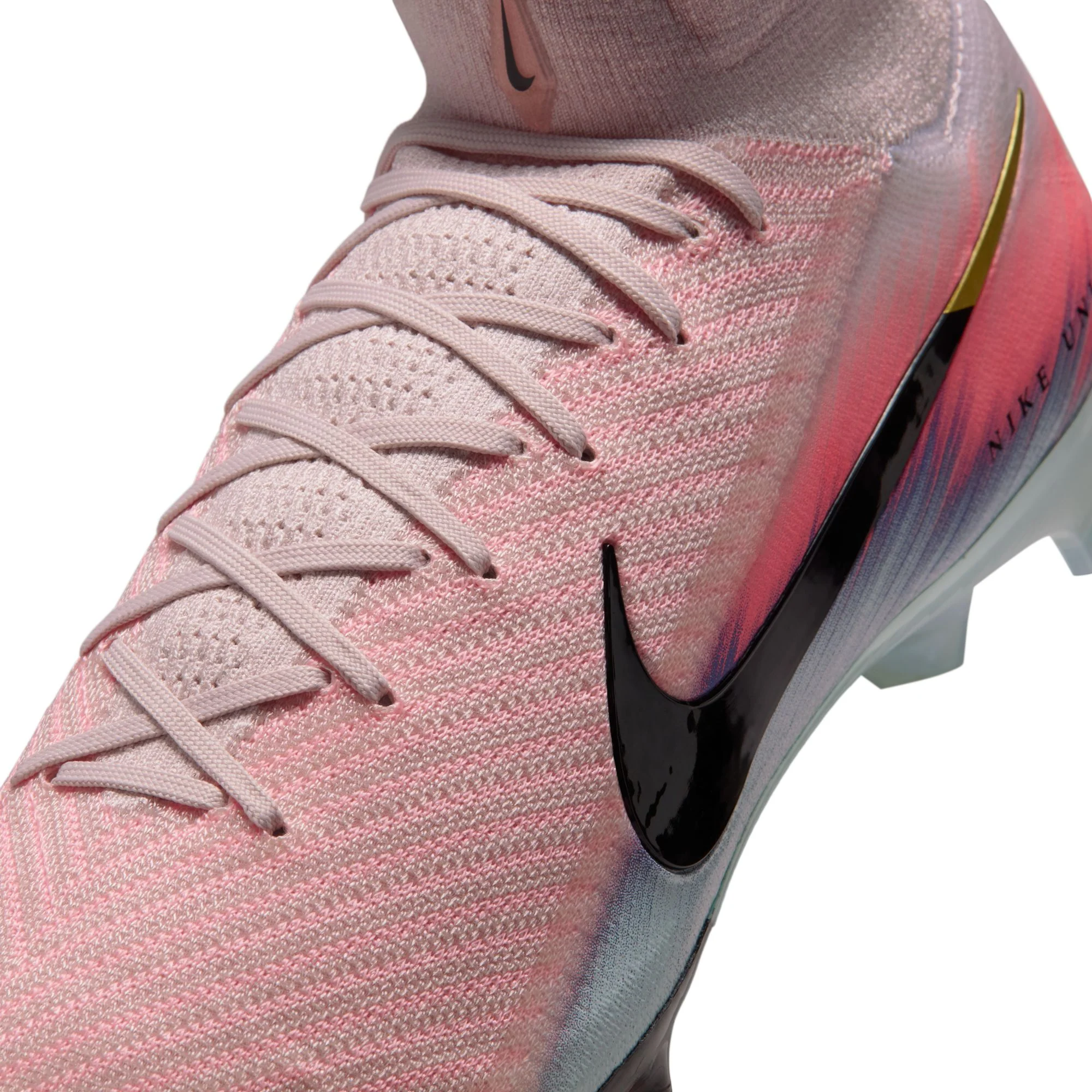 Nike UnitedAir Zoom Mercurial Superfly 10 Elite FG Firm Ground Soccer Cleat - Silt Red/Racer Blue - Image 8