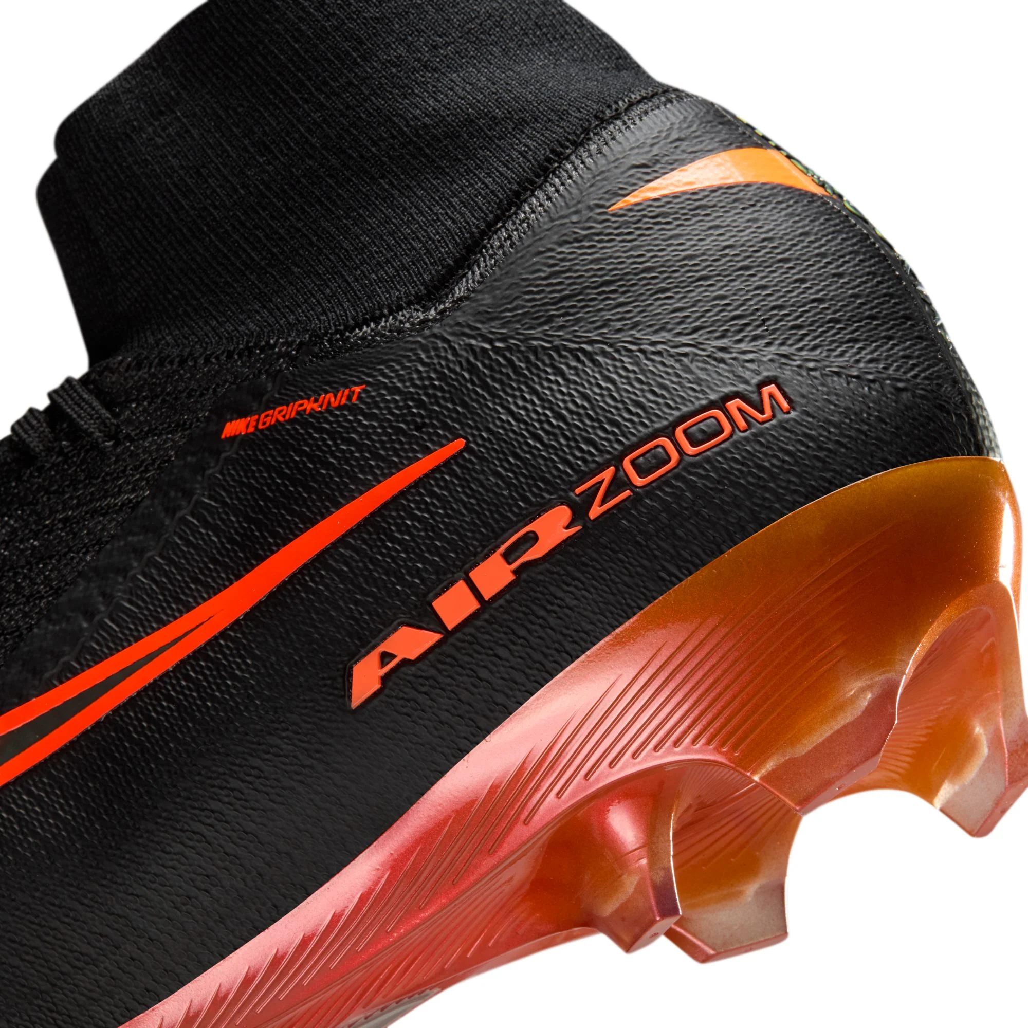 Nike Air Zoom Mercurial Superfly 10 Elite LV8 FG Firm Ground Soccer Cleats- Black/Hyper Crimson - Image 9