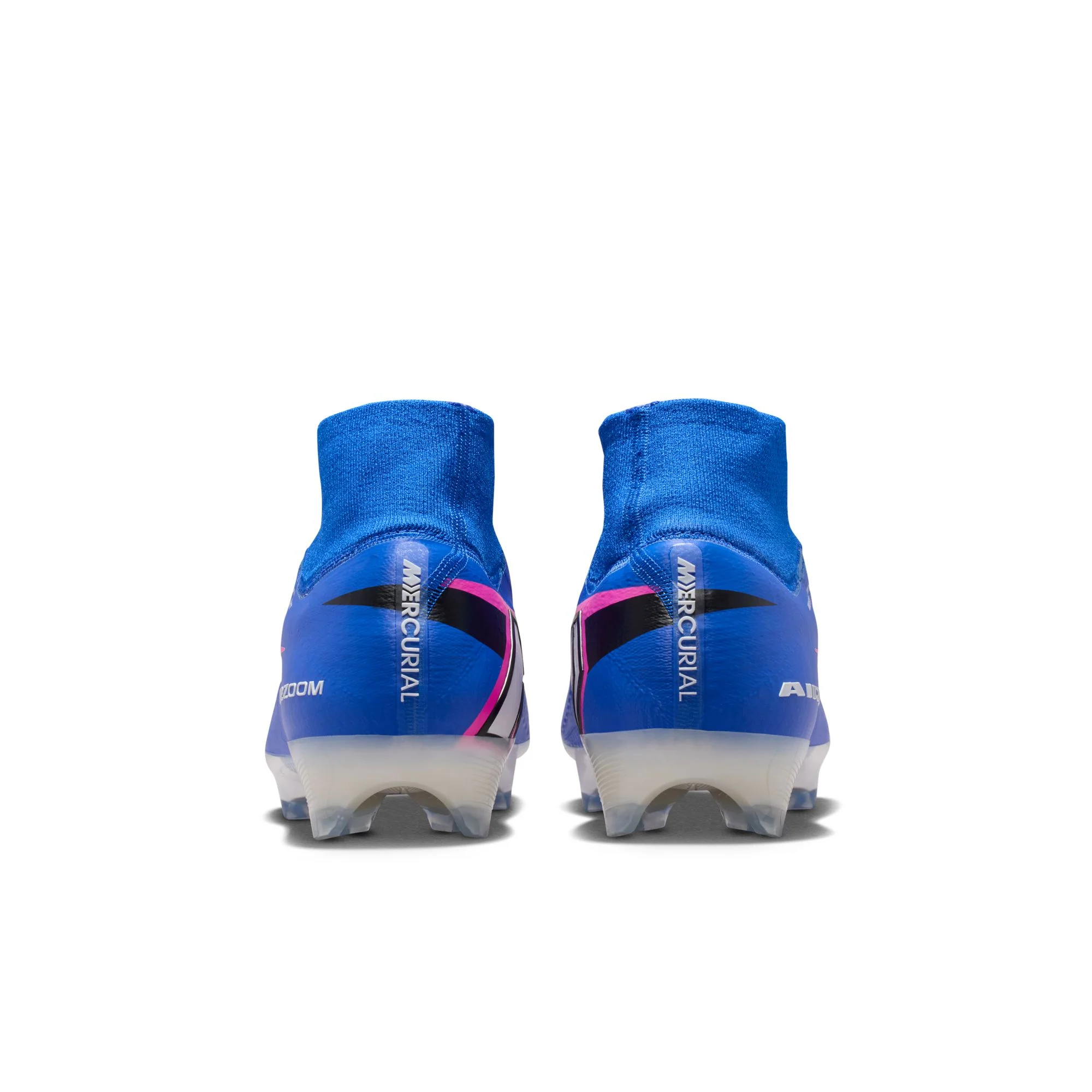 Nike Air Zoom Mercurial Superfly 10 Elite FG Firm Ground Soccer Cleats-Racer Blue/White - Image 5