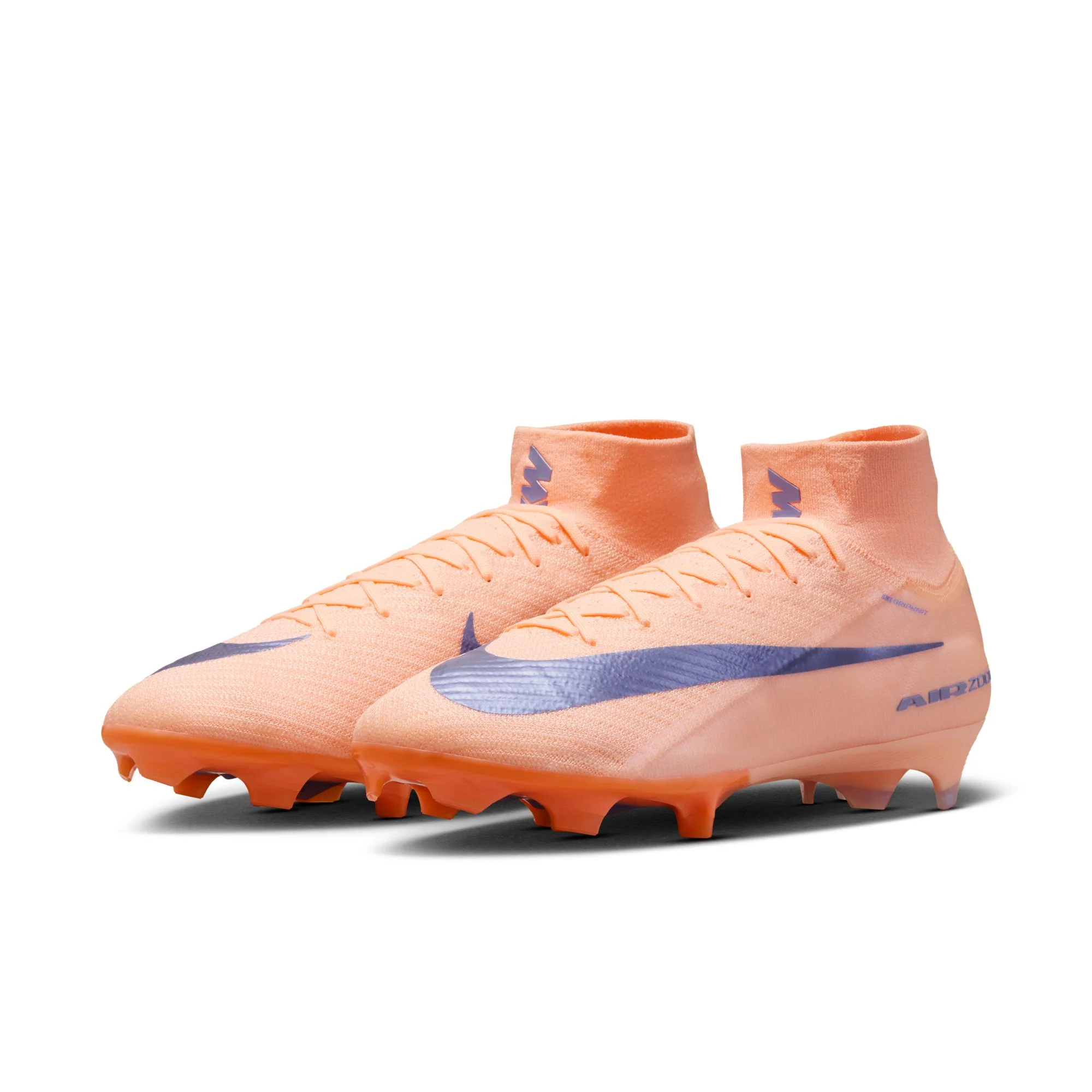 Nike Air Zoom Mercurial Superfly 10 Elite LV8 FG Firm Ground Soccer Cleats-  Crimson Tint/Royal Pulse - Image 4