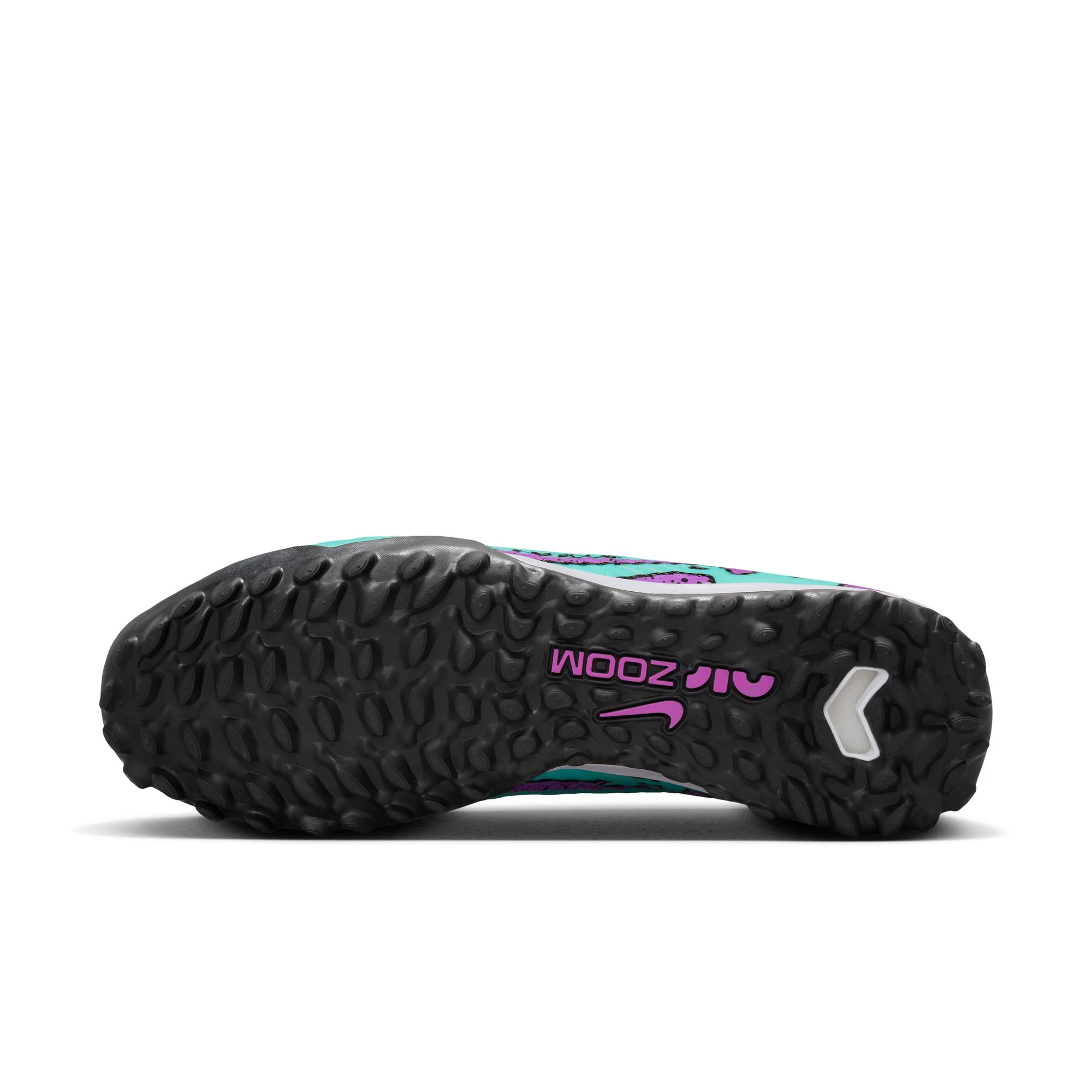 Nike Air Zoom Mercurial Superfly 9 Academy TF Turf Soccer Shoe - Hyper Turquoise/Fuchsia Dream/Black/White - Image 6