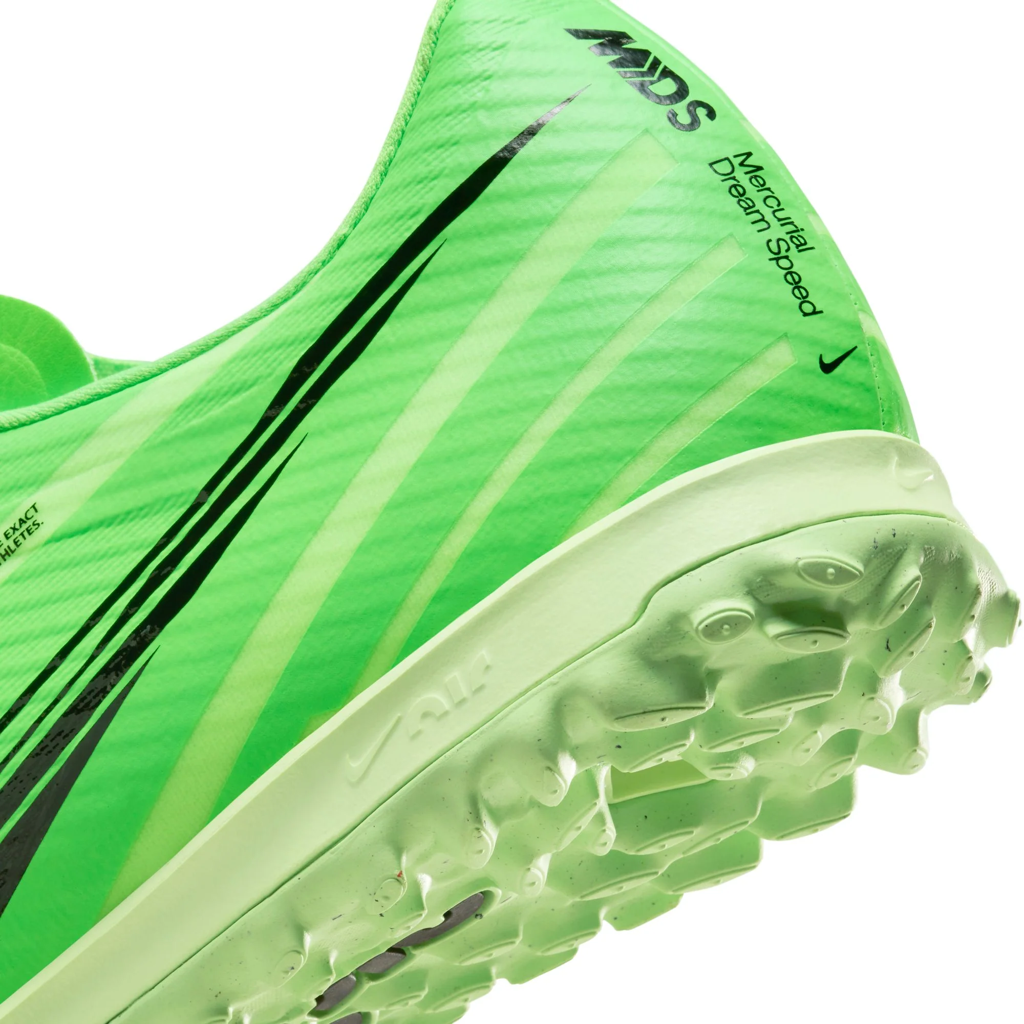 Nike Air Zoom Mercurial Vapor 15 Dream Speed Academy TF Turf Soccer Cleats - Green Strike/Black/Stadium Green - Image 8
