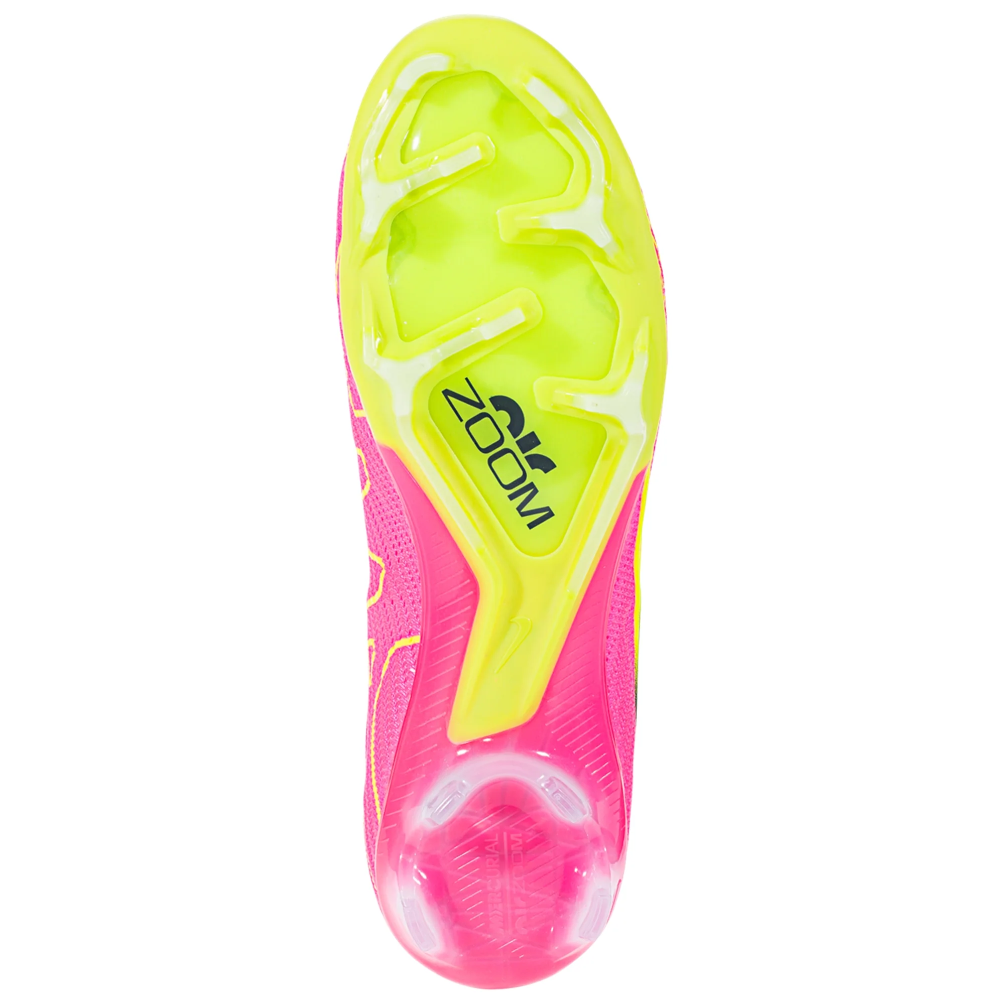 Nike Air Zoom Mercurial Vapor 15 Elite FG Soccer Cleat - Pink/Yellow/Dark Grey - Image 8