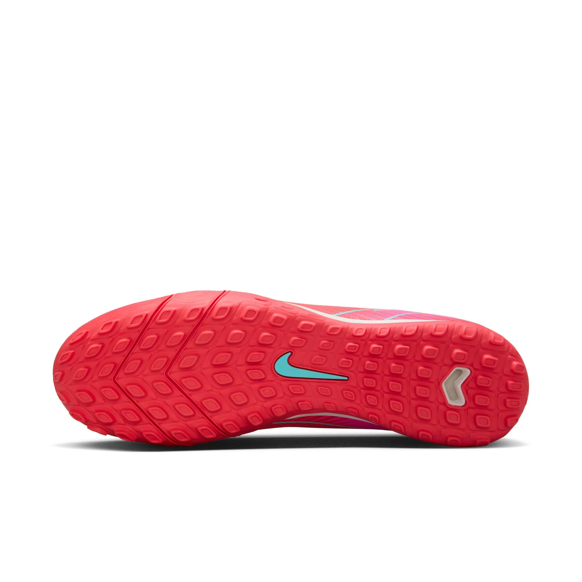 Nike Air Zoom Mercurial Vapor 16 Academy TF Turf Soccer Cleat - Ember Glow/Aurora Green - Image 6