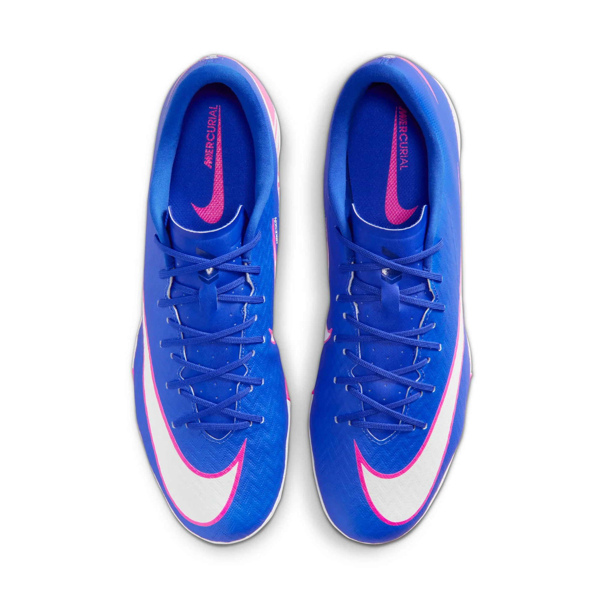 Nike Air Zoom Mercurial Vapor 16 Academy TF Turf Soccer Shoes- Racer Blue/White - Image 3
