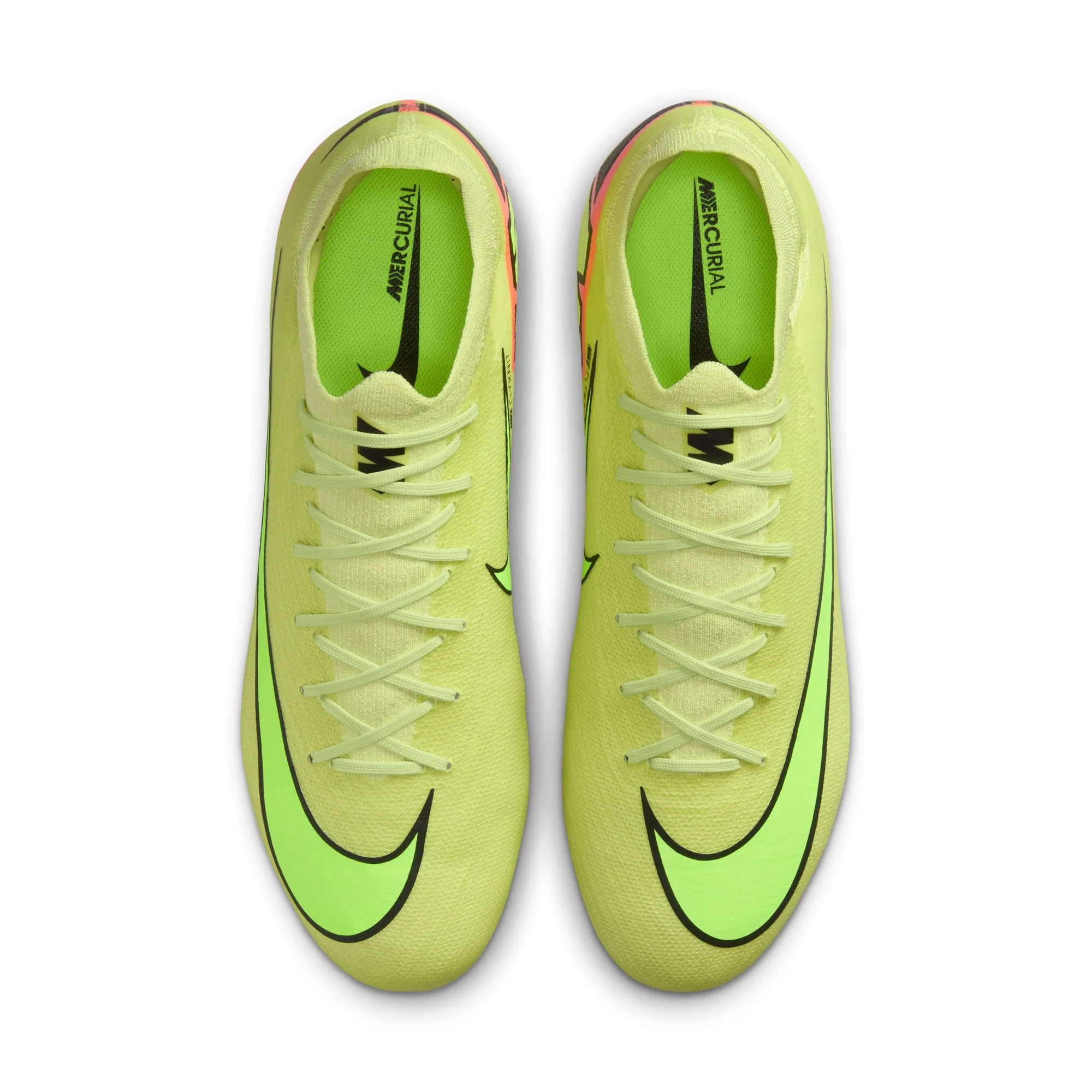 Nike Air Zoom Mercurial Vapor 16 Pro FG Firm Ground Soccer Cleats -Limelight/Volt/ Hyper Crimson - Image 3