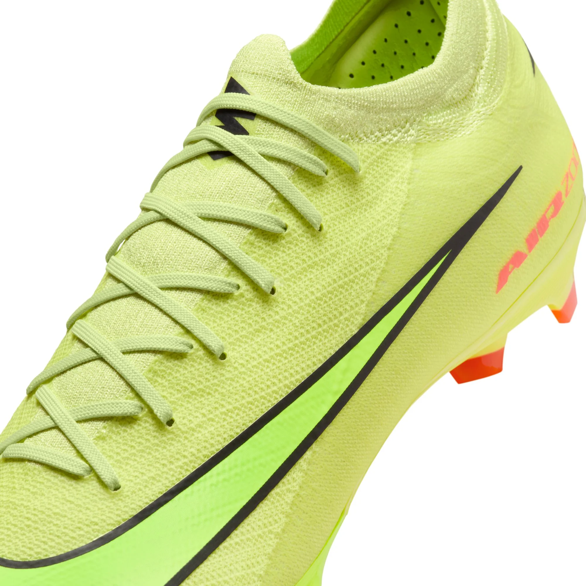 Nike Air Zoom Mercurial Vapor 16 Pro FG Firm Ground Soccer Cleats -Limelight/Volt/ Hyper Crimson - Image 7