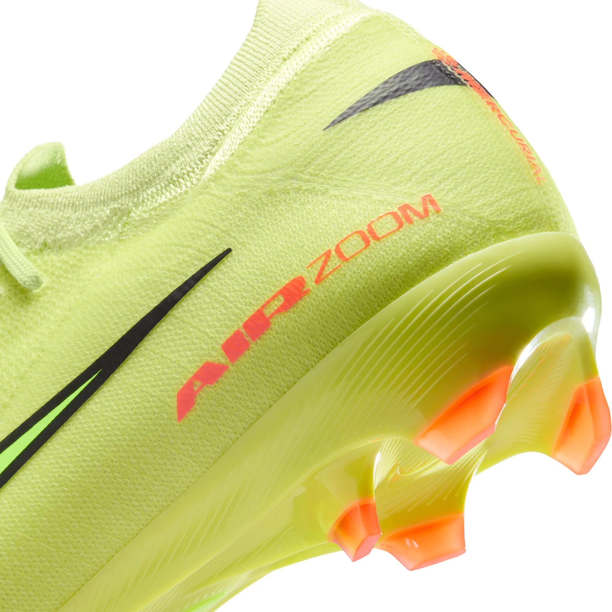 Nike Air Zoom Mercurial Vapor 16 Pro FG Firm Ground Soccer Cleats -Limelight/Volt/ Hyper Crimson - Image 8