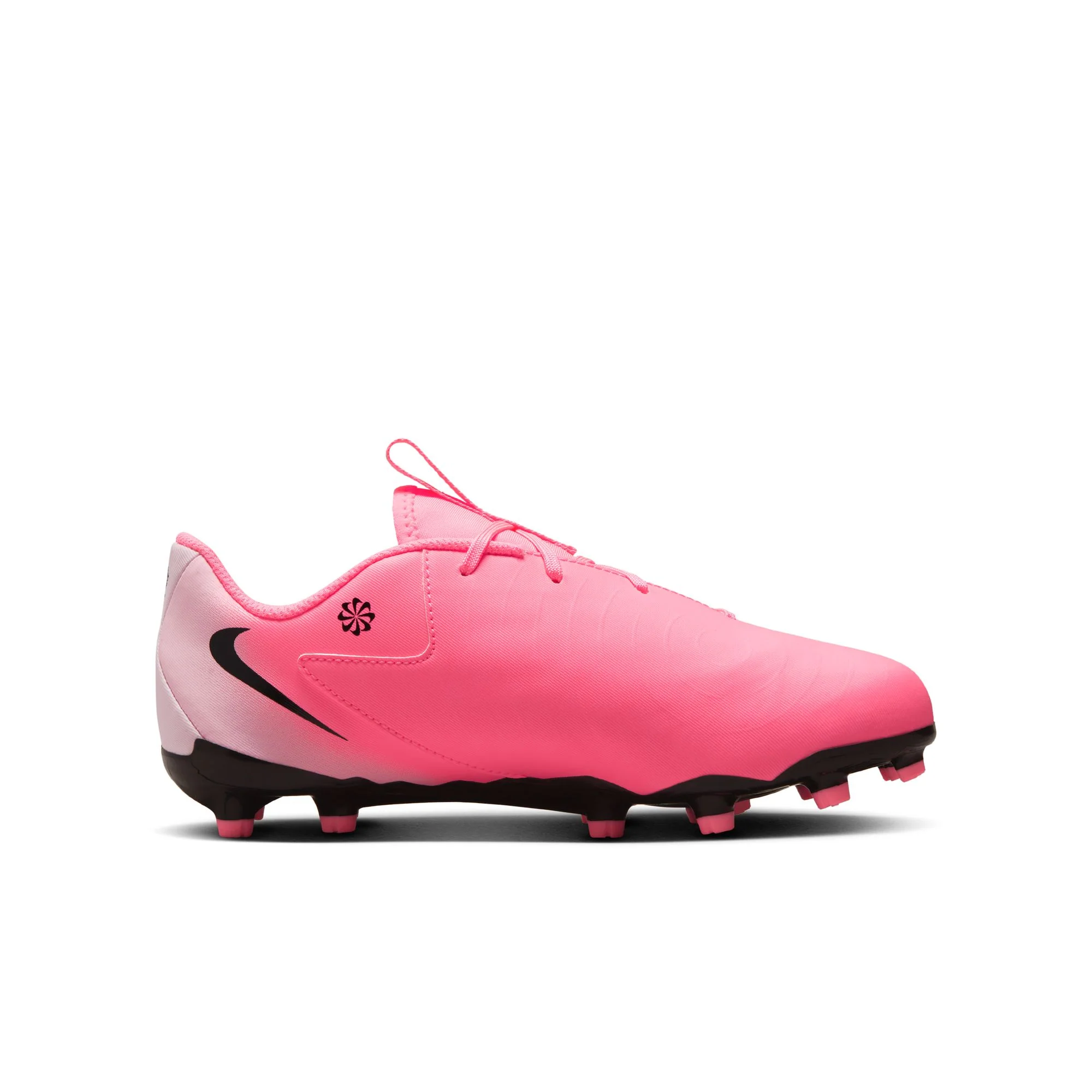 Nike Junior Phantom GX 2 Academy FG Firm Ground- Sunset Pulse/Black - Image 2